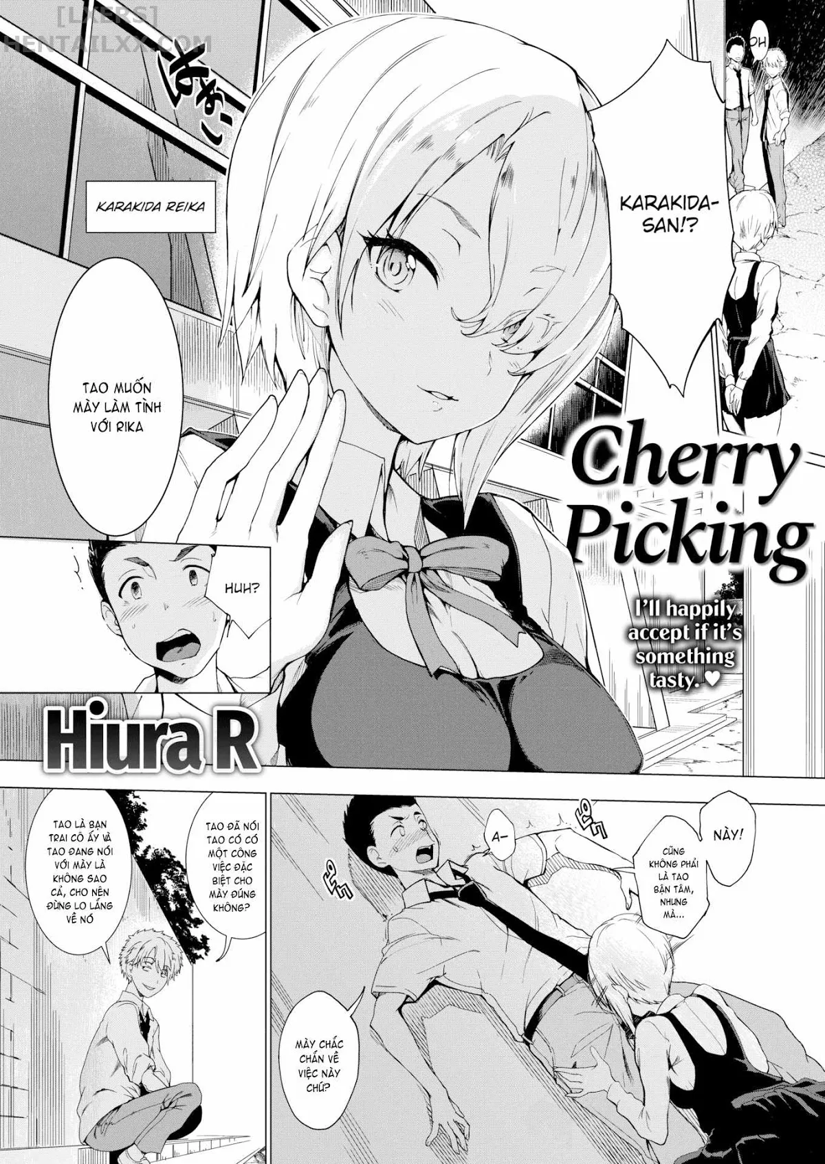 HentaiVN.net - Ảnh 7 - Mienai Tokoro De (Trọn bộ) [Looking Forward To...; Being in Japan Makes Chris Naughty; Being Spoiled is Okay; Below the Surface; Sudden Girlfriend; Cherry Picking; Girlfriend Switch; Boyfriend Switch] - Chap 7: Cherry Picking