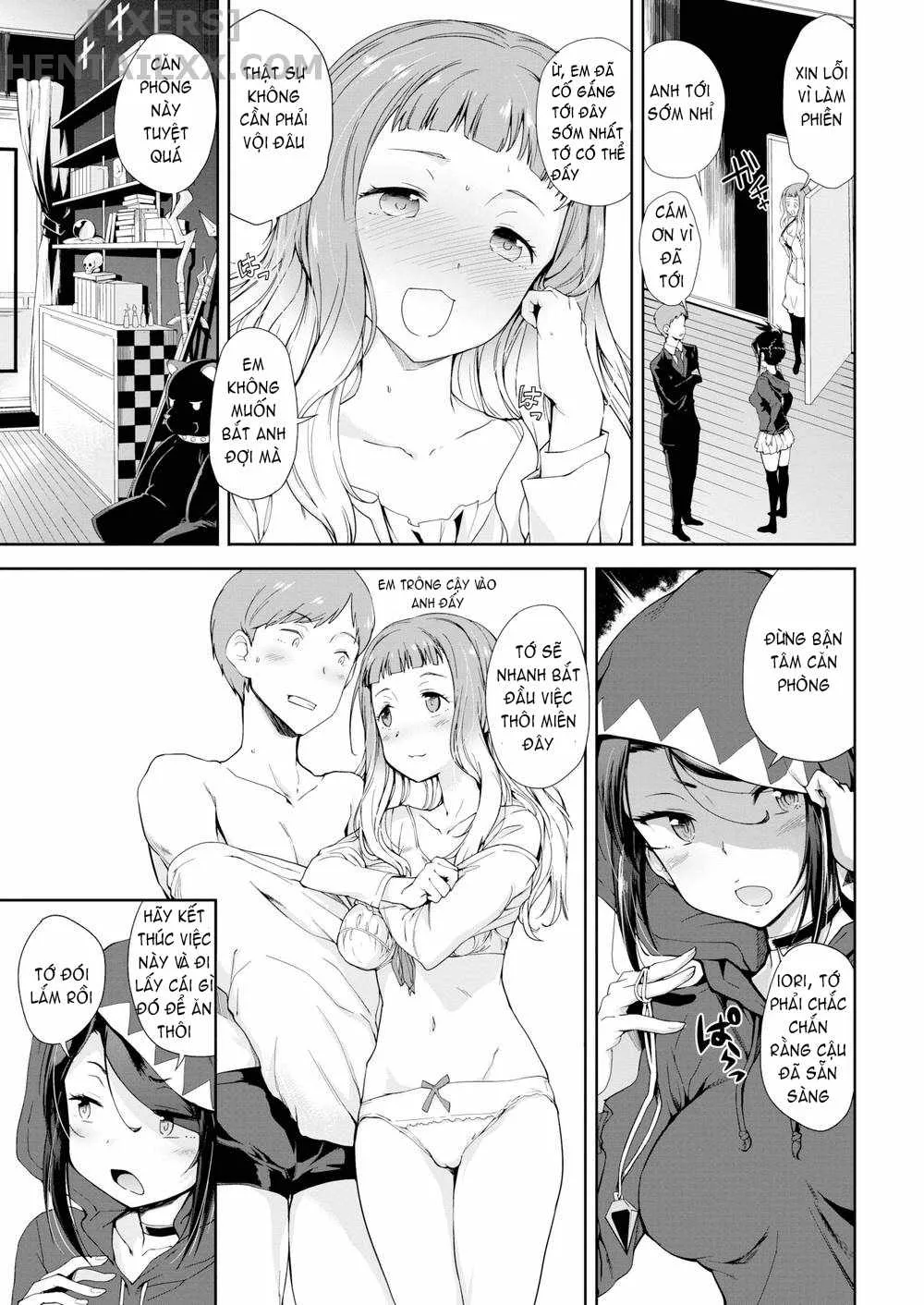 HentaiVN.net - Ảnh 12 - Mienai Tokoro De (Trọn bộ) [Looking Forward To...; Being in Japan Makes Chris Naughty; Being Spoiled is Okay; Below the Surface; Sudden Girlfriend; Cherry Picking; Girlfriend Switch; Boyfriend Switch] - Chap 10: Boyfriend Switch (End)