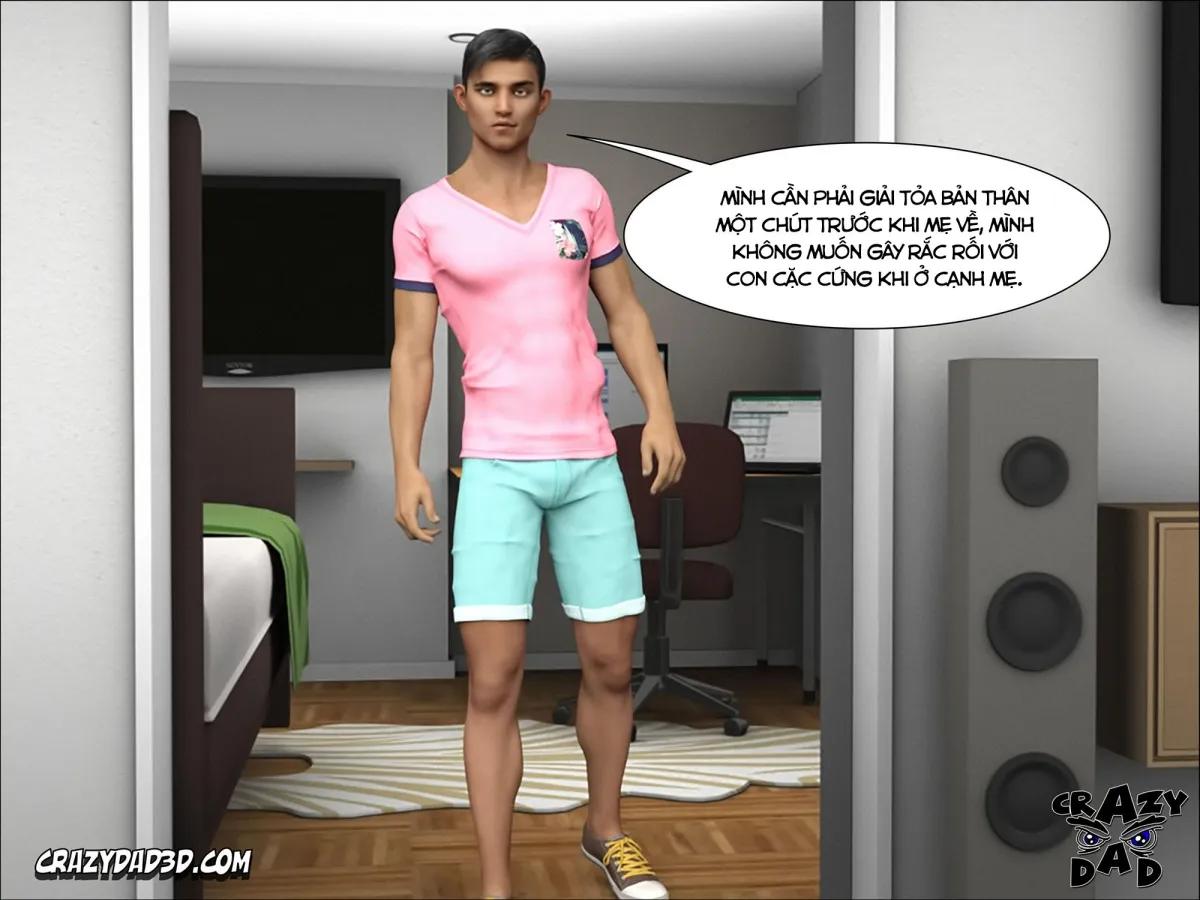 HentaiVN.net - Ảnh 5 - Mother Desire Forbidden - Vol 1 - Chương 1: Tưởng tượng ra mẹ.