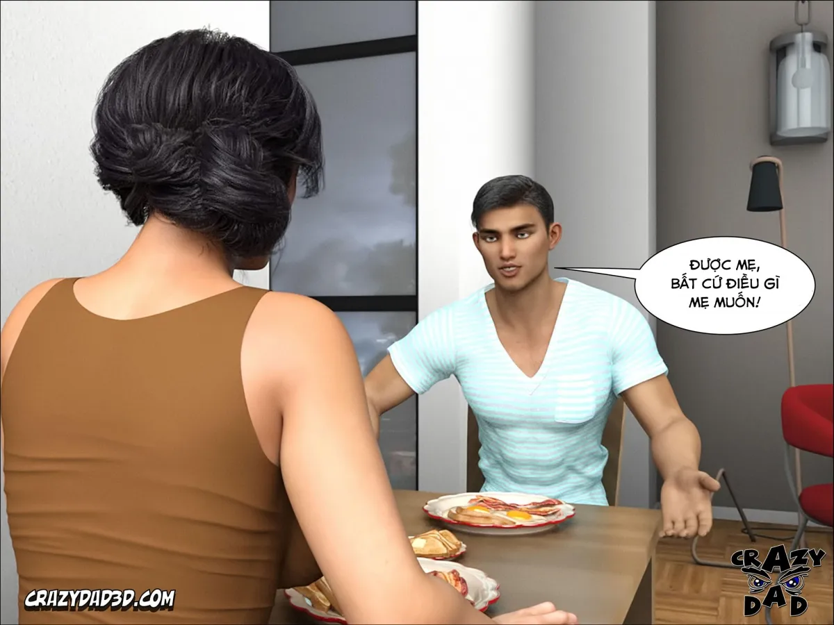 HentaiVN.net - Ảnh 7 - Mother Desire Forbidden - Vol 2 - Chương 3: Thân mật hơn với mẹ.