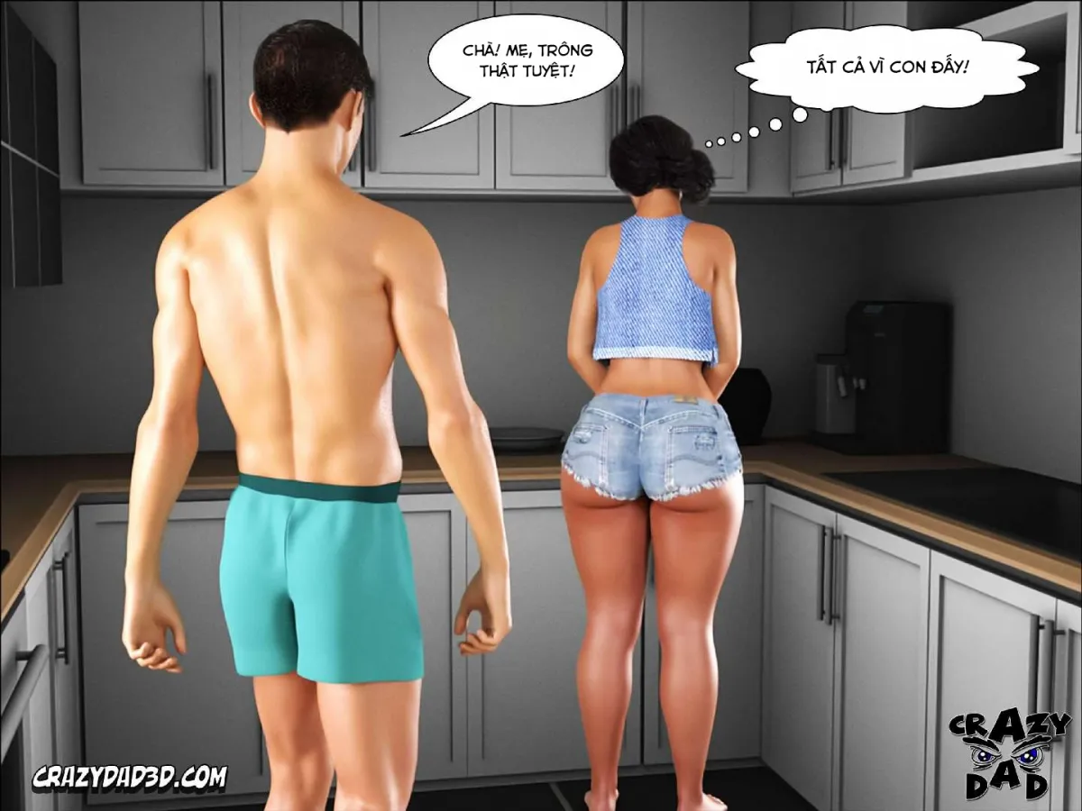 HentaiVN.net - Ảnh 4 - Mother Desire Forbidden - Vol 6 - Chương 19: Mẹ mặc vì con đấy.