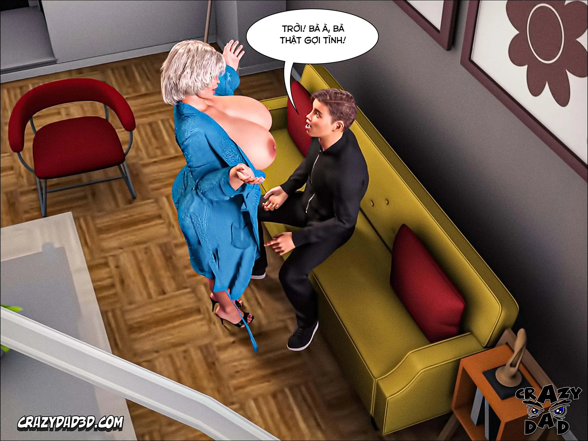 HentaiVN.net - Ảnh 7 - Mother Desire Forbidden - Vol 10 - Chương 33: Cơ thể duy nhất cháu được nhìn