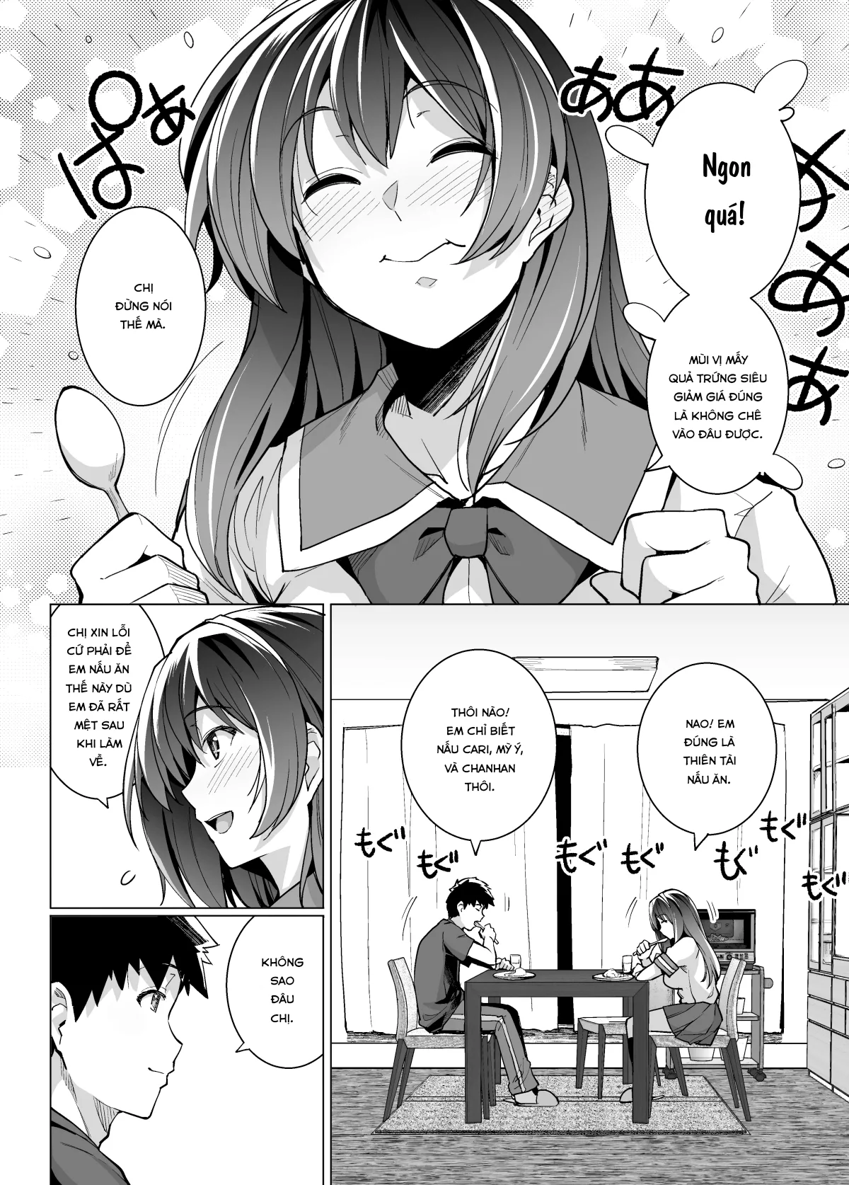 HentaiVN.net - Ảnh 6 - Ane wa Oyaji ni Dakareteru [My Sister Sleeps With My Dad] - Chap 1