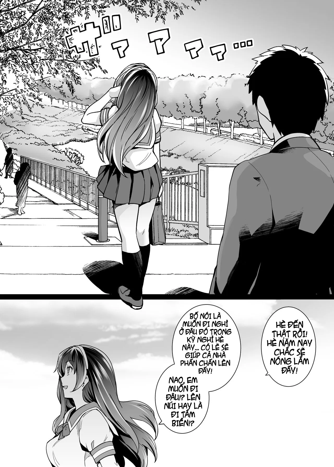 HentaiVN.net - Ảnh 10 - Ane wa Oyaji ni Dakareteru [My Sister Sleeps With My Dad] - Chap 2