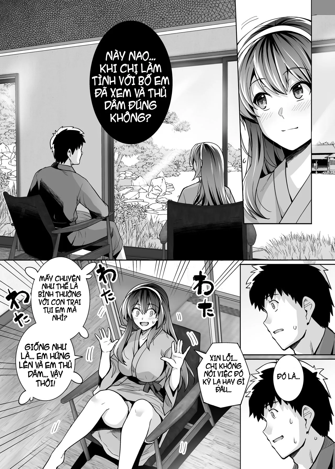 HentaiVN.net - Ảnh 43 - Ane wa Oyaji ni Dakareteru [My Sister Sleeps With My Dad] - Chap 2