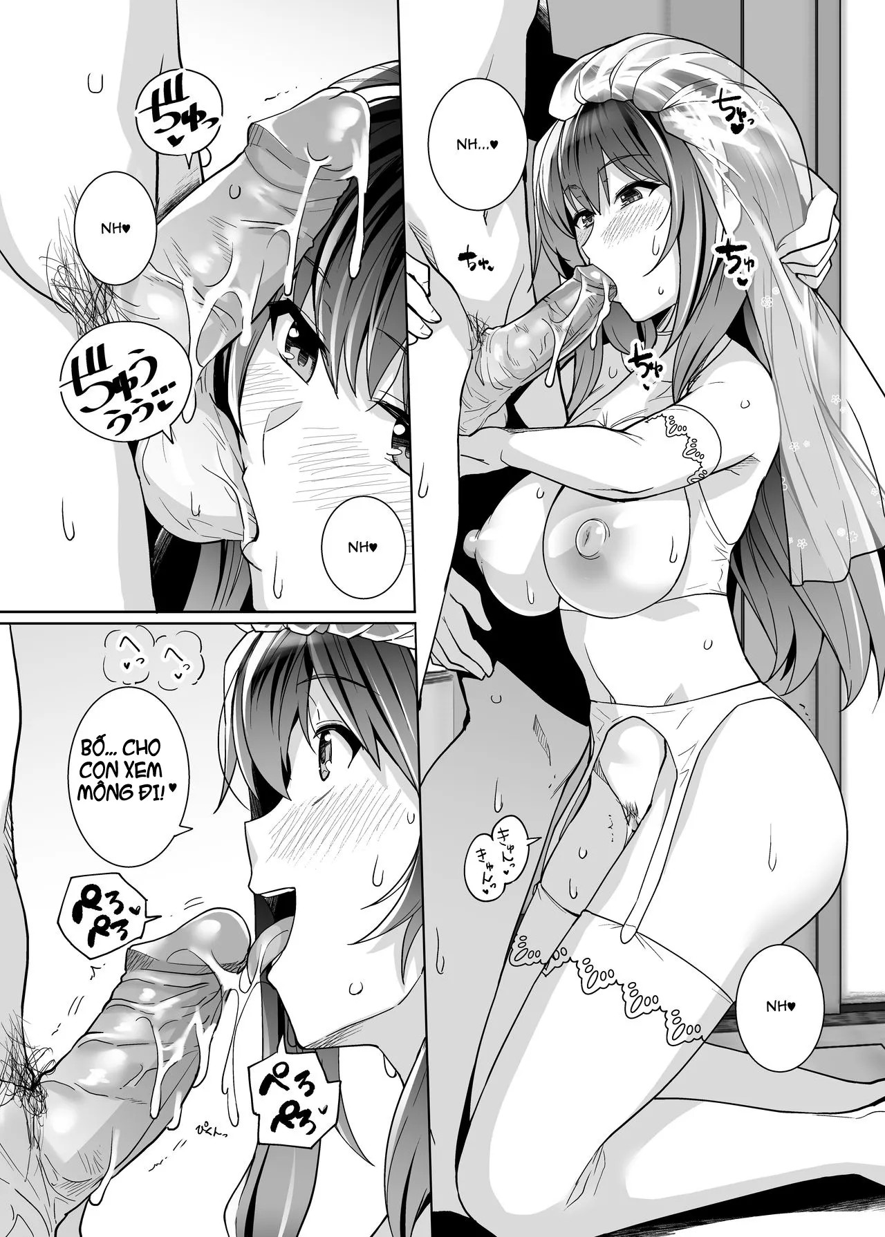 HentaiVN.net - Ảnh 59 - Ane wa Oyaji ni Dakareteru [My Sister Sleeps With My Dad] - Chap 2