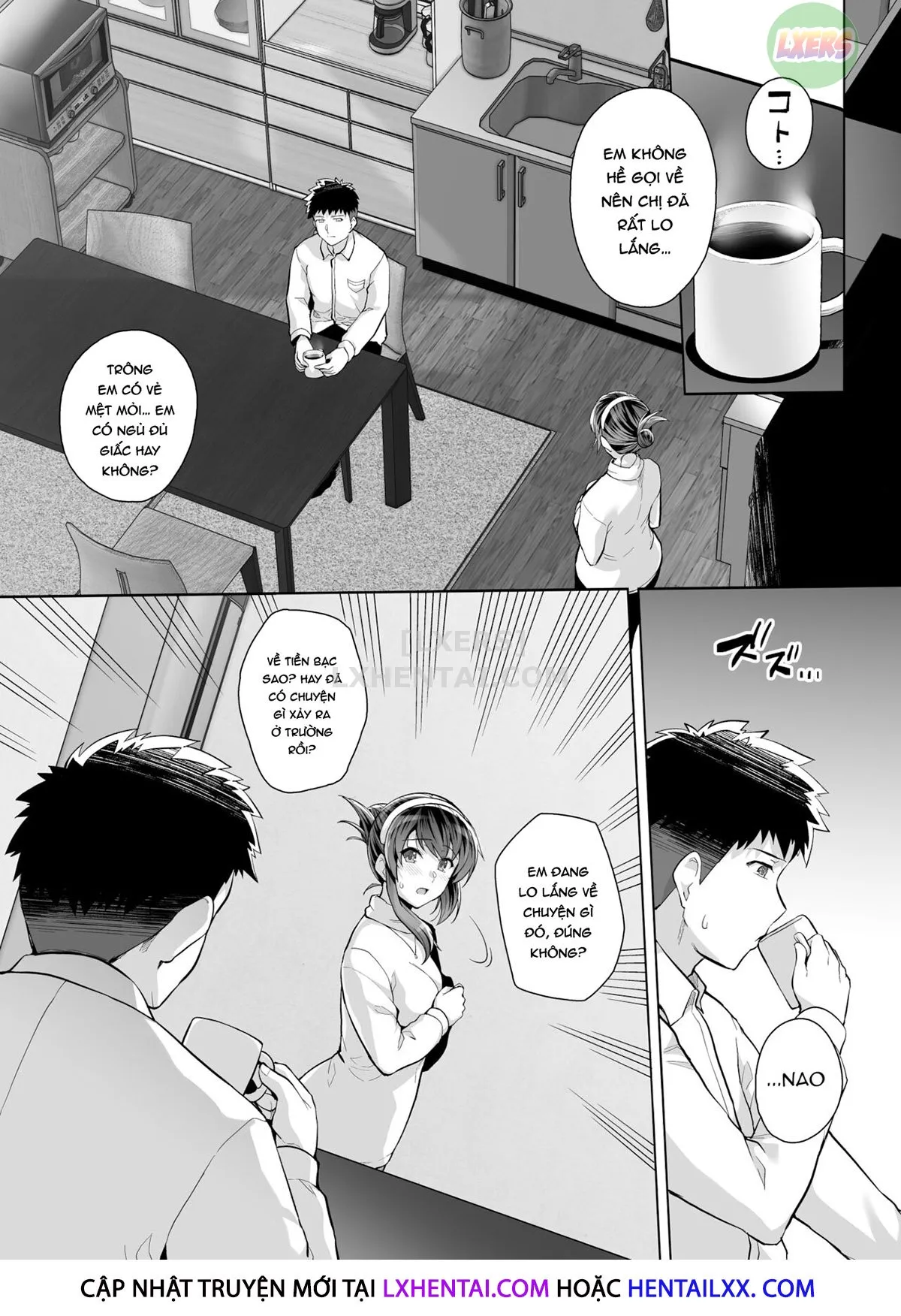 HentaiVN.net - Ảnh 23 - Ane wa Oyaji ni Dakareteru [My Sister Sleeps With My Dad] - Chap 3