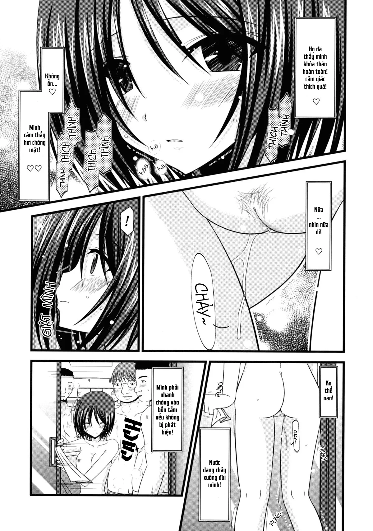 HentaiVN.net - Ảnh 14 - Cô gái thích khoả thân - Chap 11 (hết) [Roshutsu Shoujo Yuugi] - Chap 1