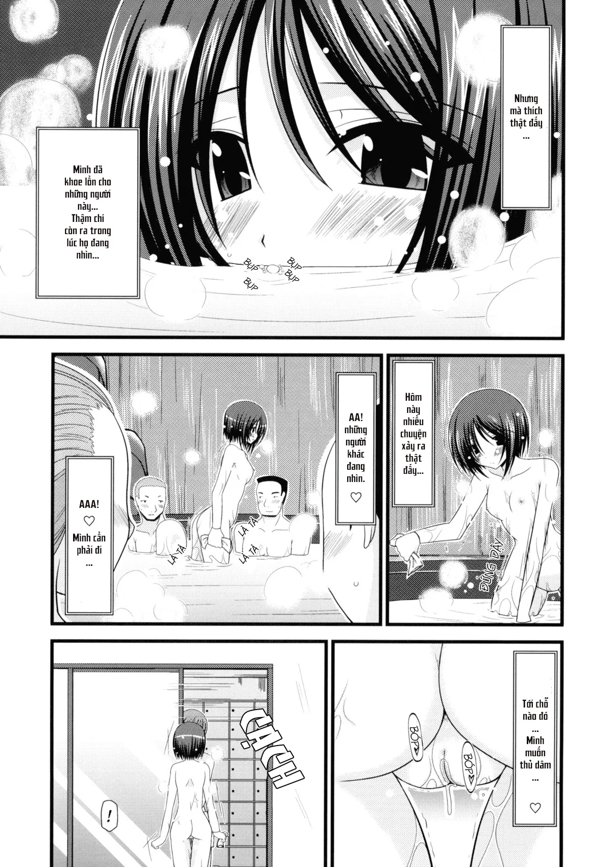 HentaiVN.net - Ảnh 24 - Cô gái thích khoả thân - Chap 11 (hết) [Roshutsu Shoujo Yuugi] - Chap 1