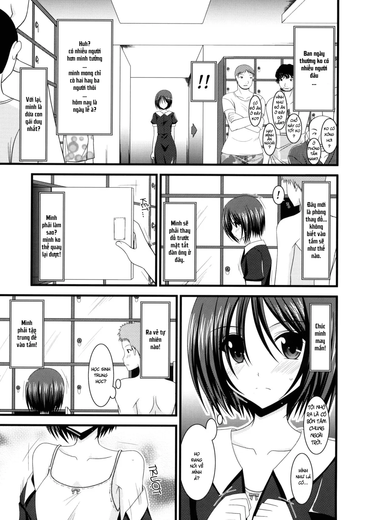 HentaiVN.net - Ảnh 7 - Cô gái thích khoả thân - Chap 11 (hết) [Roshutsu Shoujo Yuugi] - Chap 1
