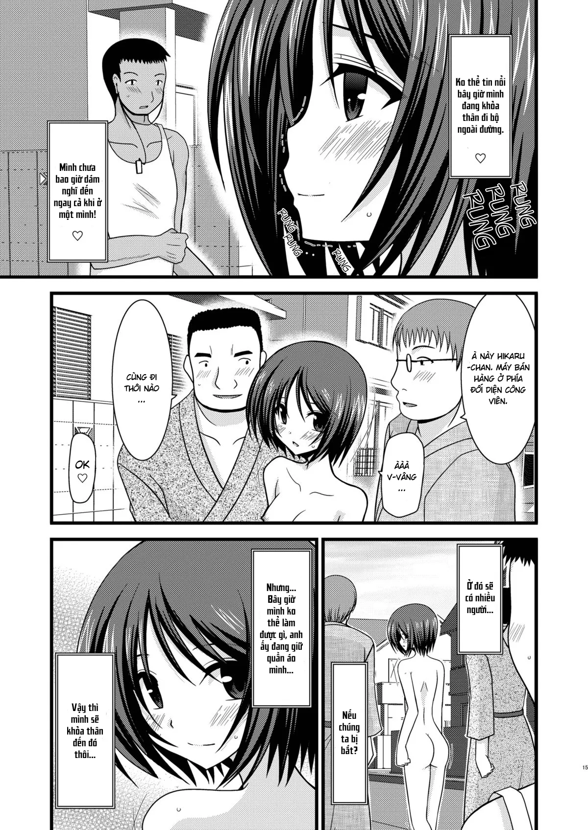 HentaiVN.net - Ảnh 13 - Cô gái thích khoả thân - Chap 11 (hết) [Roshutsu Shoujo Yuugi] - Chap 2