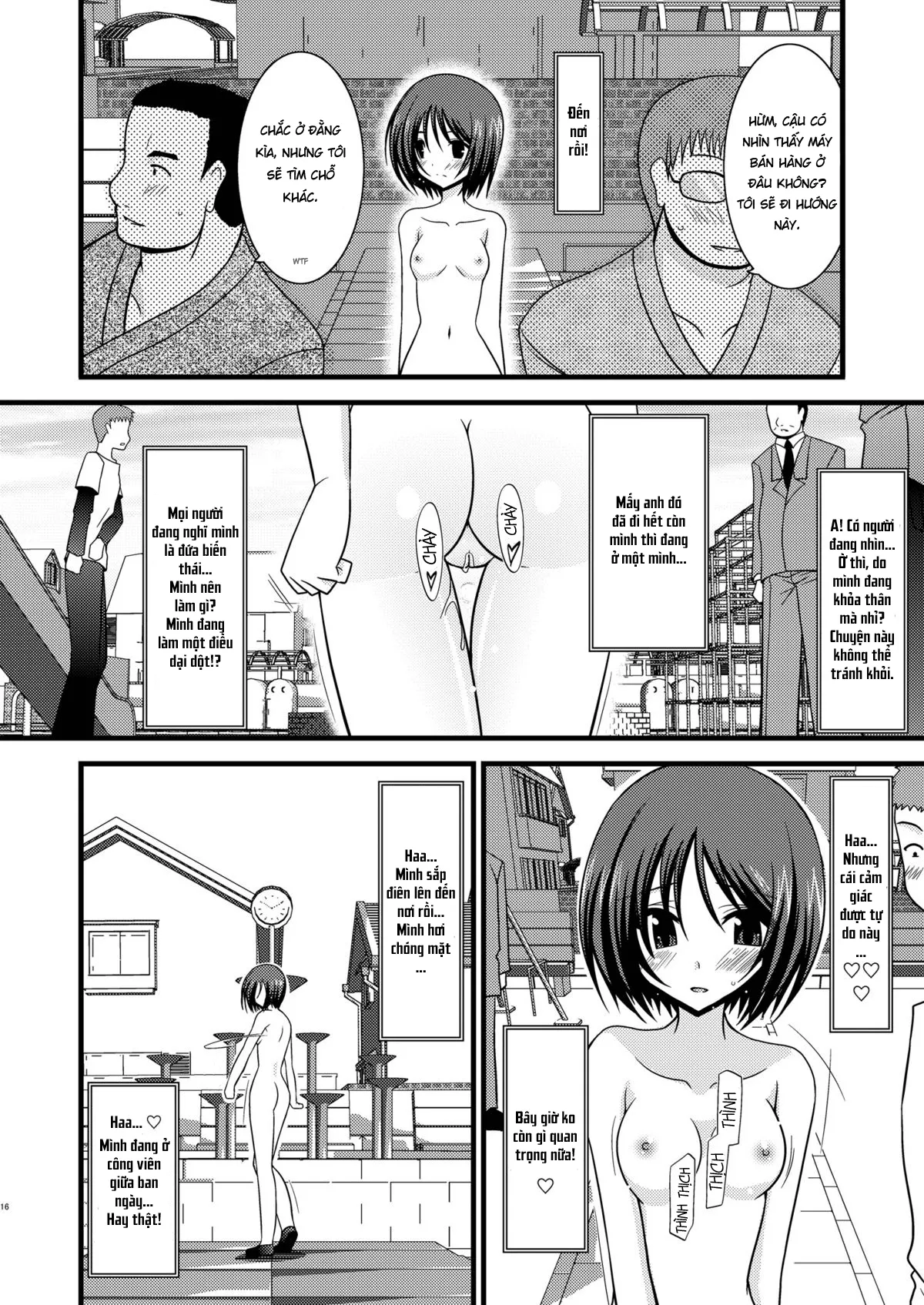 HentaiVN.net - Ảnh 14 - Cô gái thích khoả thân - Chap 11 (hết) [Roshutsu Shoujo Yuugi] - Chap 2