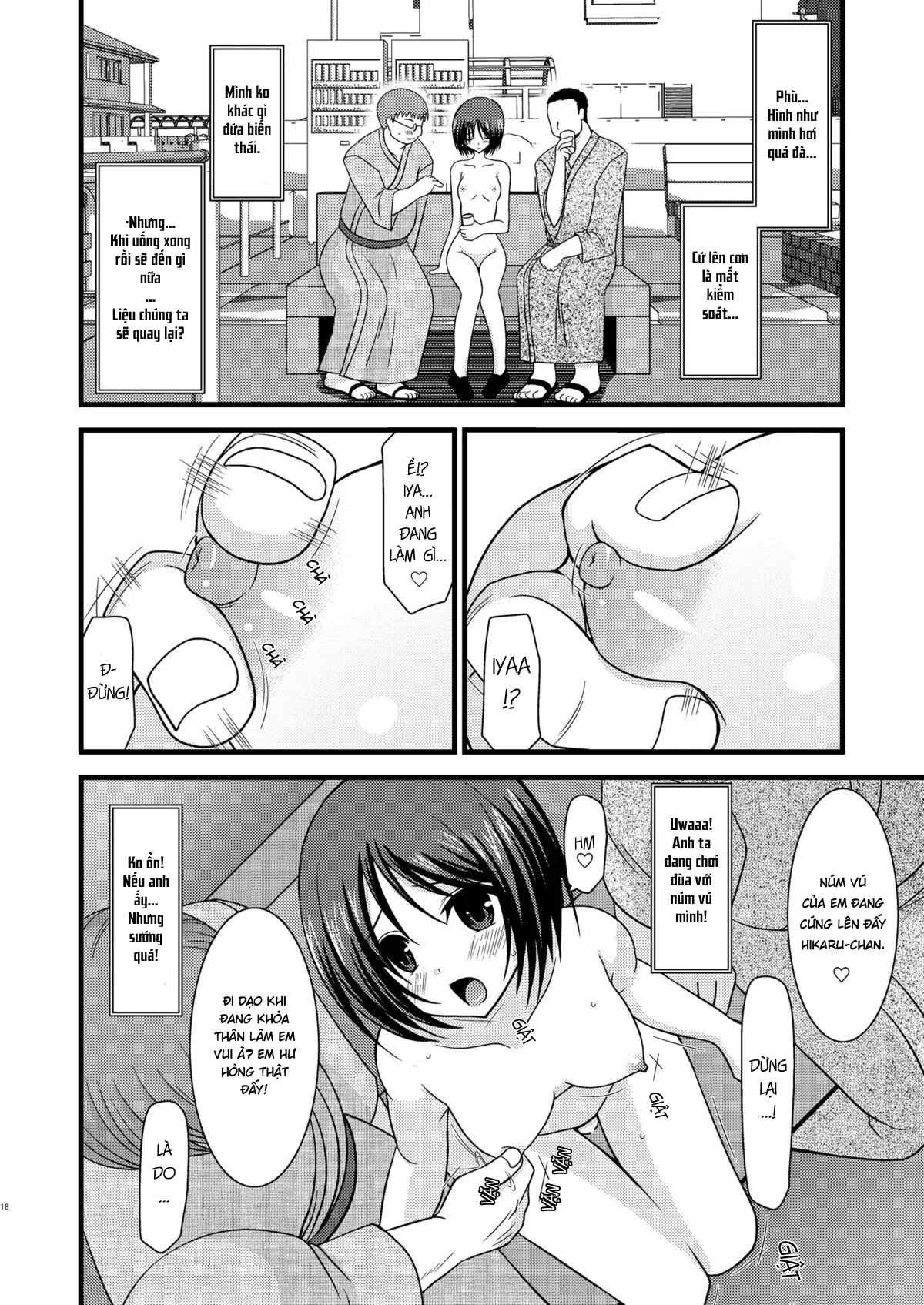 HentaiVN.net - Ảnh 16 - Cô gái thích khoả thân - Chap 11 (hết) [Roshutsu Shoujo Yuugi] - Chap 2