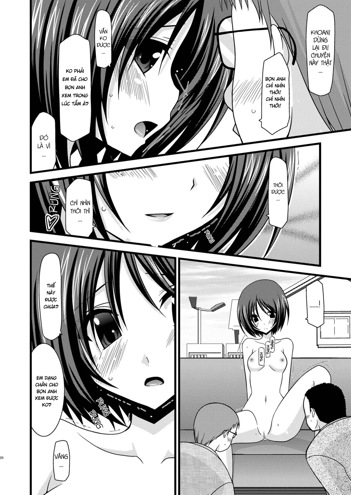 HentaiVN.net - Ảnh 18 - Cô gái thích khoả thân - Chap 11 (hết) [Roshutsu Shoujo Yuugi] - Chap 2