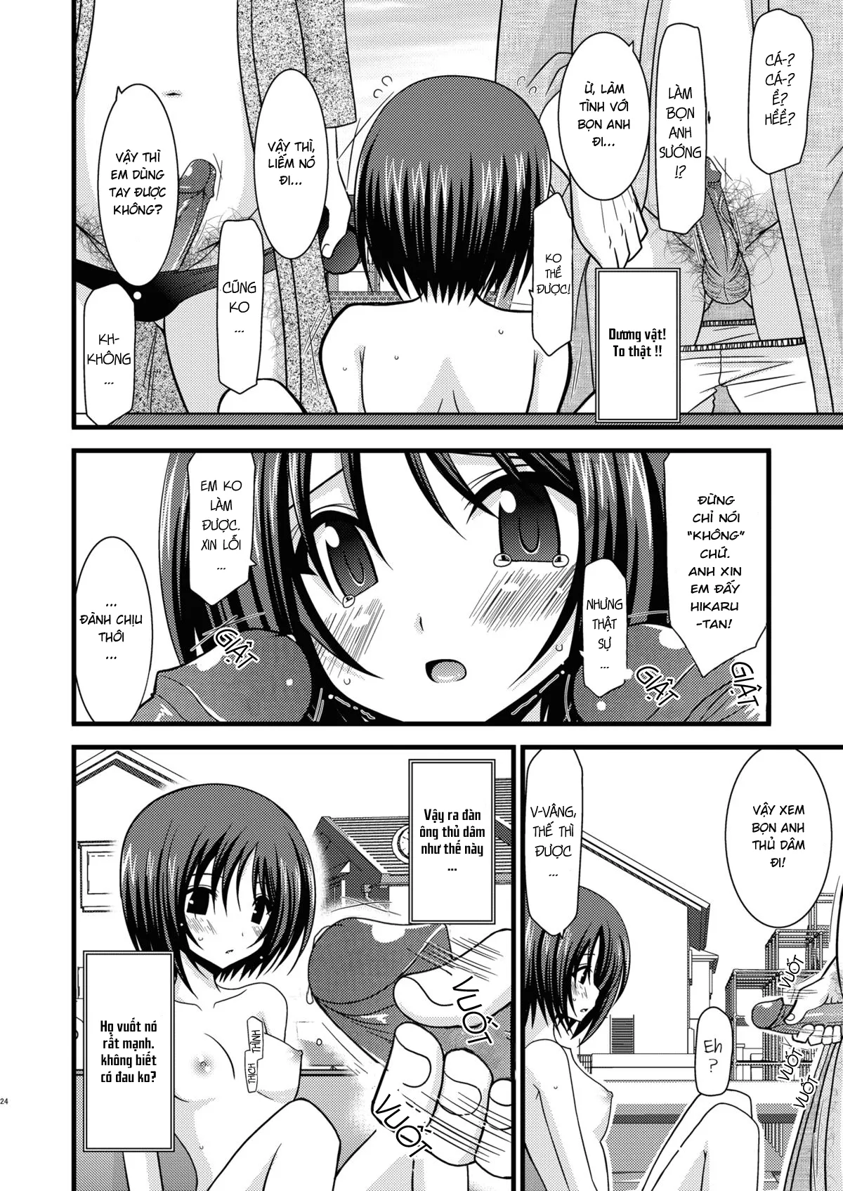 HentaiVN.net - Ảnh 22 - Cô gái thích khoả thân - Chap 11 (hết) [Roshutsu Shoujo Yuugi] - Chap 2