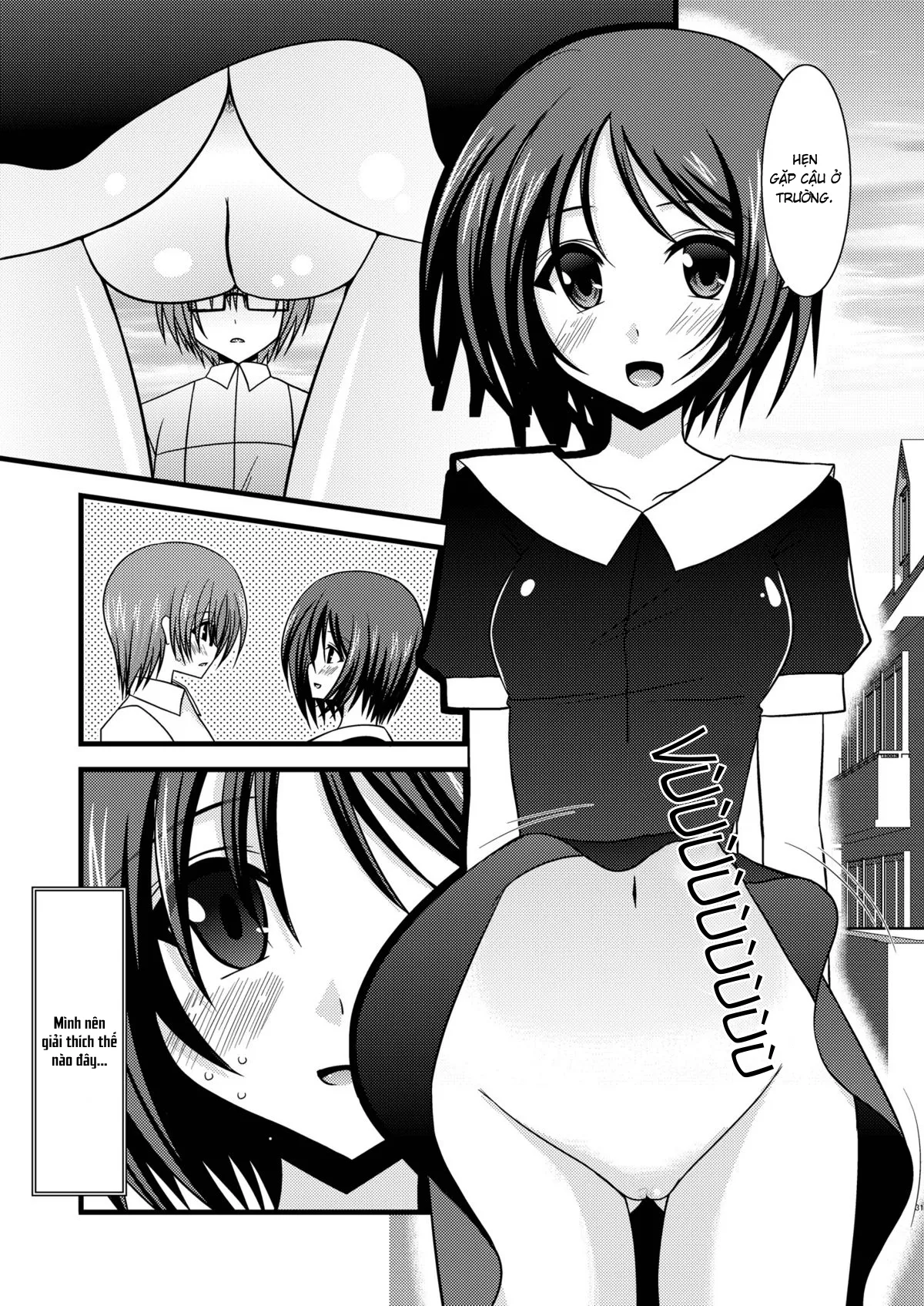 HentaiVN.net - Ảnh 29 - Cô gái thích khoả thân - Chap 11 (hết) [Roshutsu Shoujo Yuugi] - Chap 2