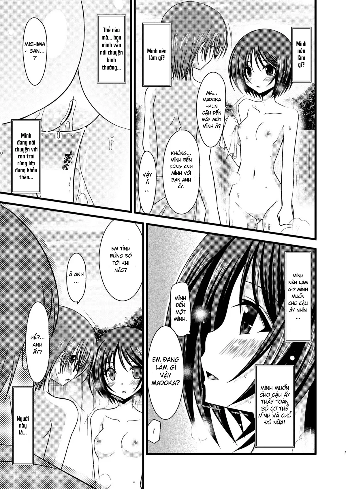 HentaiVN.net - Ảnh 5 - Cô gái thích khoả thân - Chap 11 (hết) [Roshutsu Shoujo Yuugi] - Chap 2