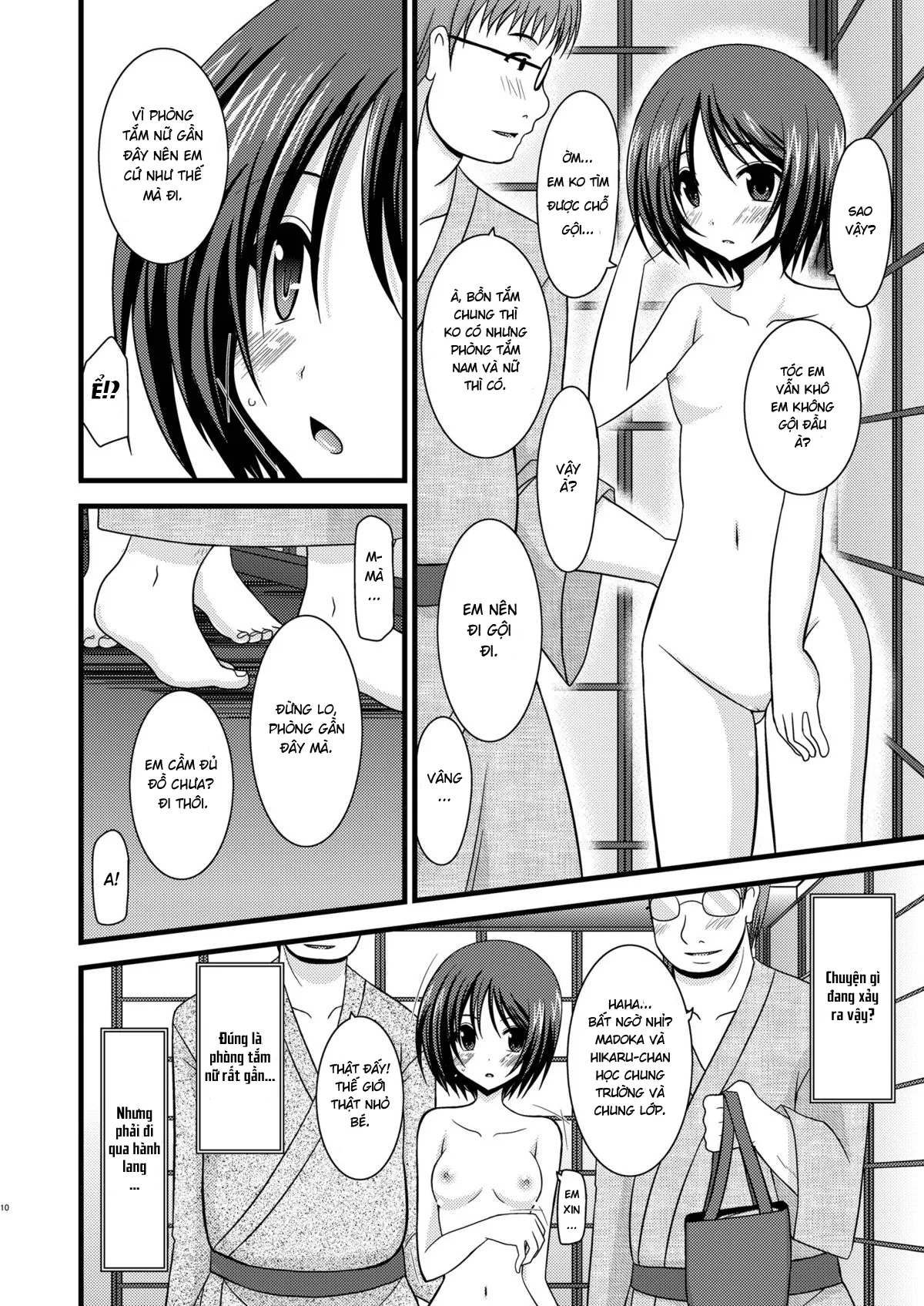 HentaiVN.net - Ảnh 8 - Cô gái thích khoả thân - Chap 11 (hết) [Roshutsu Shoujo Yuugi] - Chap 2