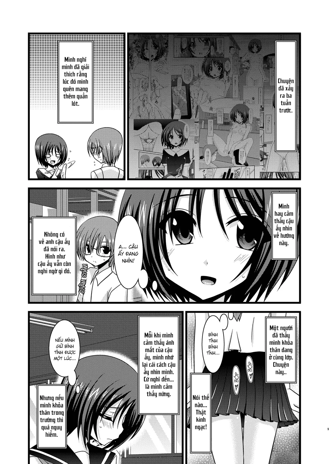 HentaiVN.net - Ảnh 9 - Cô gái thích khoả thân - Chap 11 (hết) [Roshutsu Shoujo Yuugi] - Chap 3