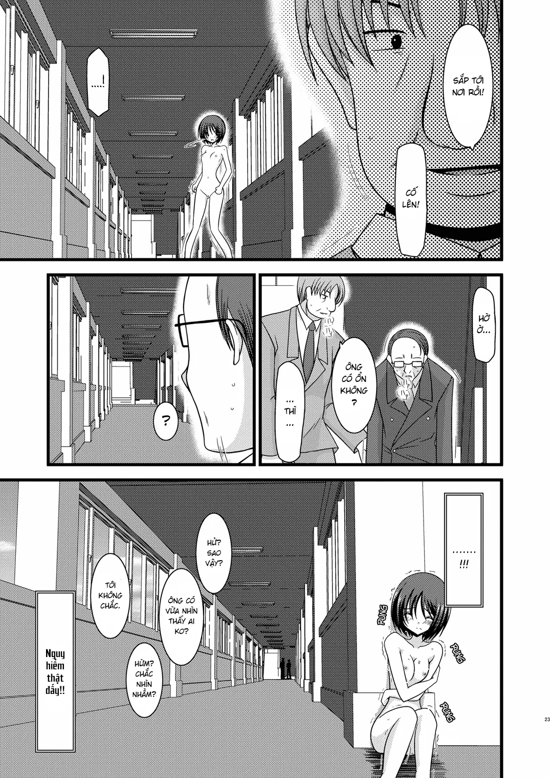 HentaiVN.net - Ảnh 23 - Cô gái thích khoả thân - Chap 11 (hết) [Roshutsu Shoujo Yuugi] - Chap 3
