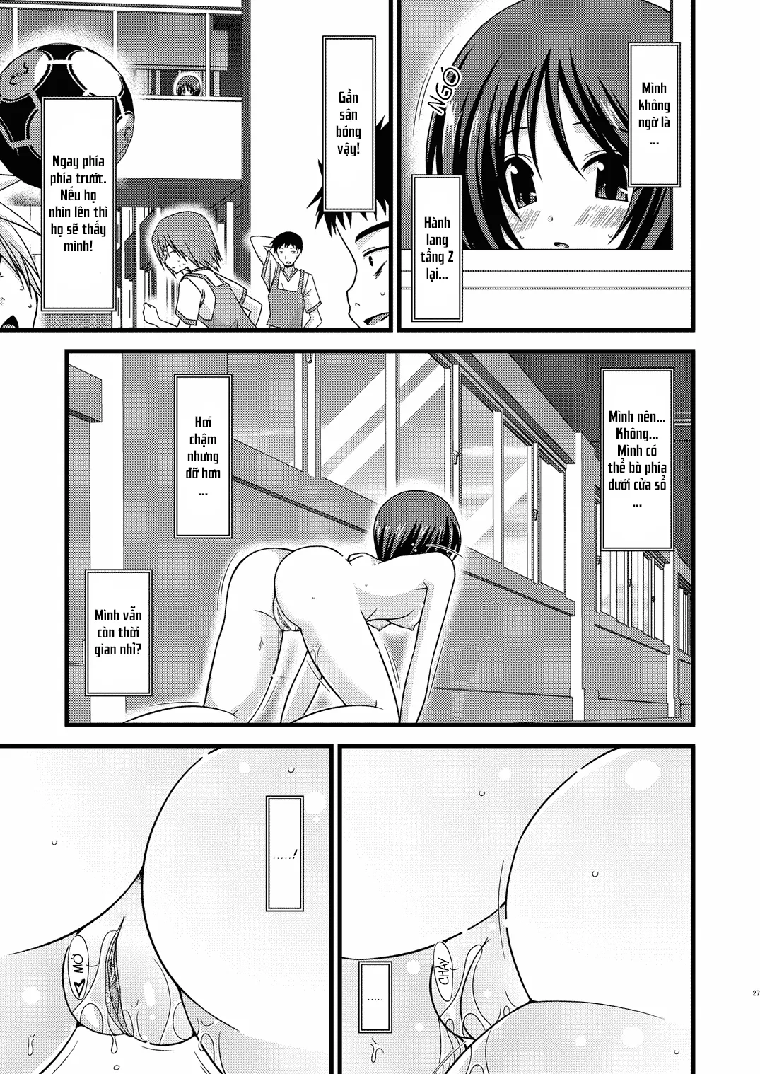 HentaiVN.net - Ảnh 27 - Cô gái thích khoả thân - Chap 11 (hết) [Roshutsu Shoujo Yuugi] - Chap 3