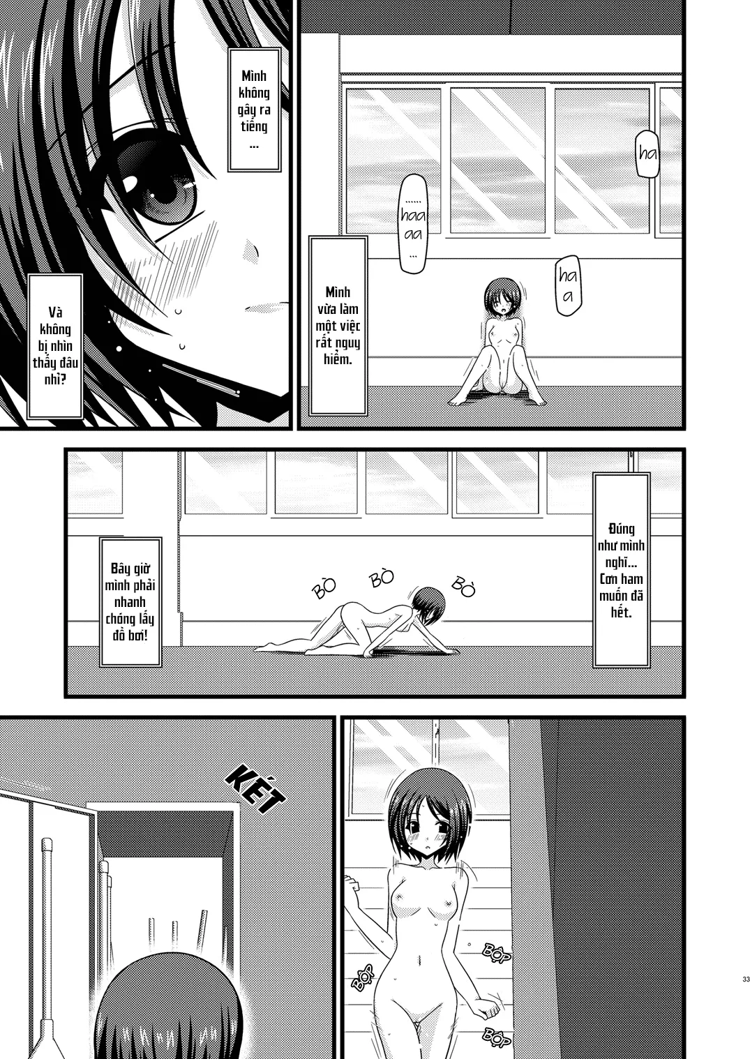HentaiVN.net - Ảnh 33 - Cô gái thích khoả thân - Chap 11 (hết) [Roshutsu Shoujo Yuugi] - Chap 3