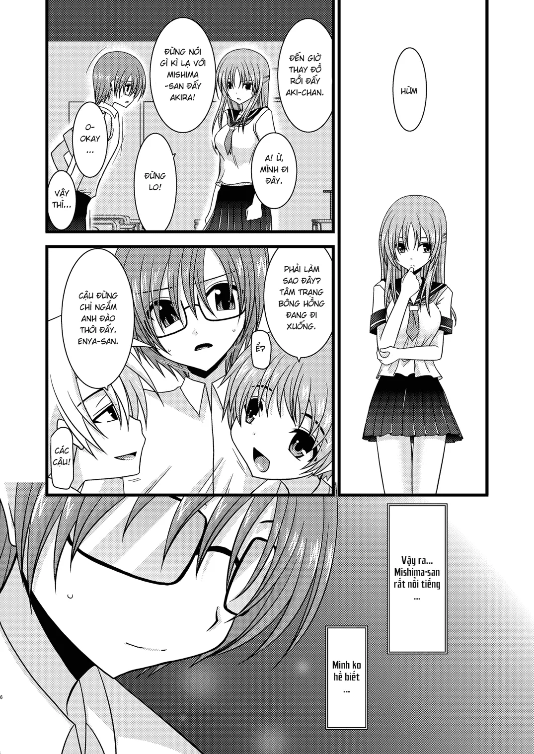 HentaiVN.net - Ảnh 8 - Cô gái thích khoả thân - Chap 11 (hết) [Roshutsu Shoujo Yuugi] - Chap 3