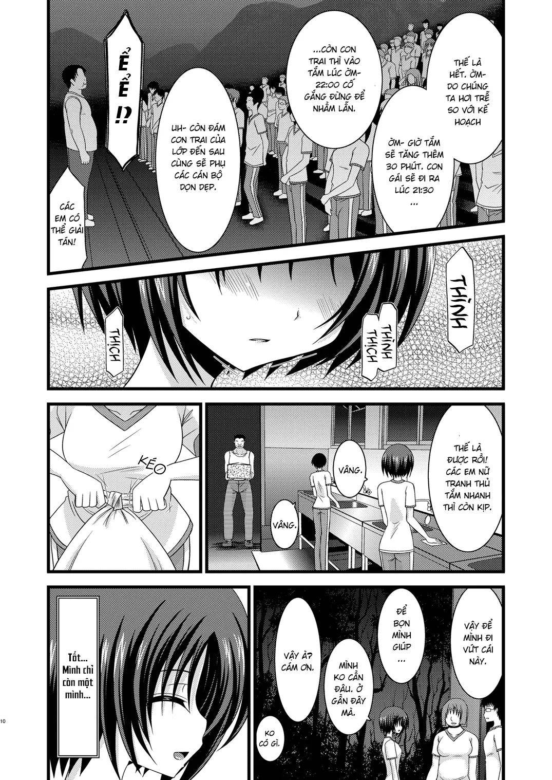 HentaiVN.net - Ảnh 10 - Cô gái thích khoả thân - Chap 11 (hết) [Roshutsu Shoujo Yuugi] - Chap 4