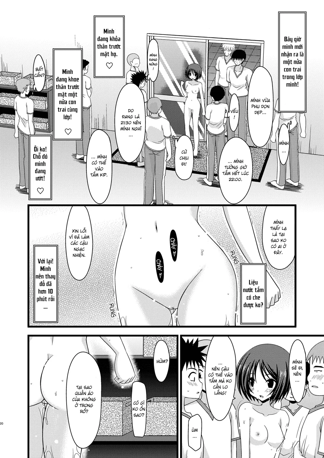 HentaiVN.net - Ảnh 20 - Cô gái thích khoả thân - Chap 11 (hết) [Roshutsu Shoujo Yuugi] - Chap 4