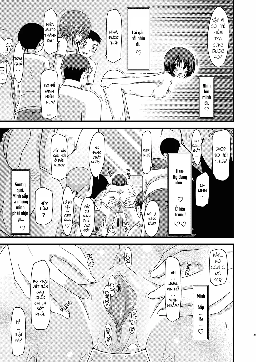 HentaiVN.net - Ảnh 27 - Cô gái thích khoả thân - Chap 11 (hết) [Roshutsu Shoujo Yuugi] - Chap 4