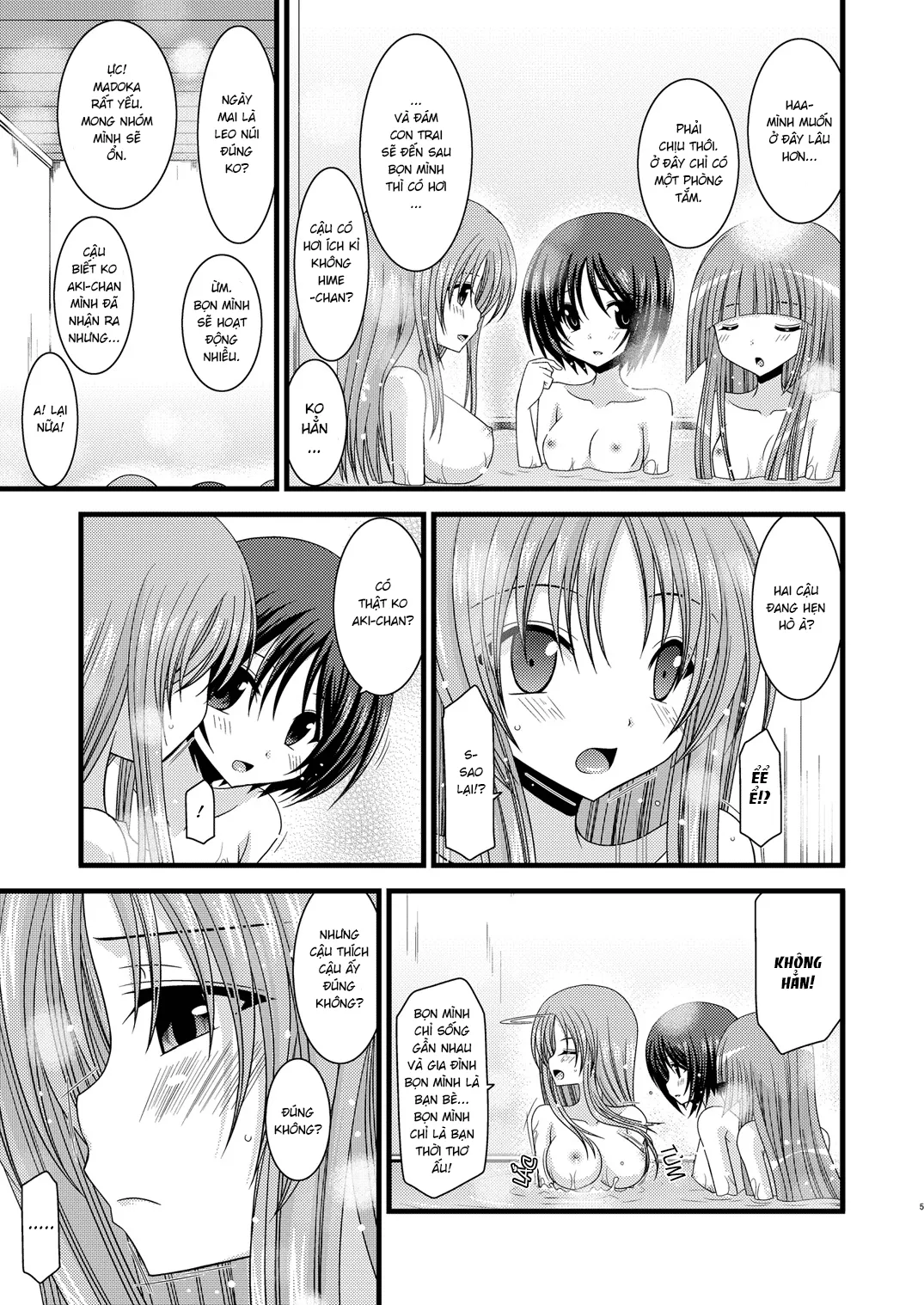 HentaiVN.net - Ảnh 5 - Cô gái thích khoả thân - Chap 11 (hết) [Roshutsu Shoujo Yuugi] - Chap 4