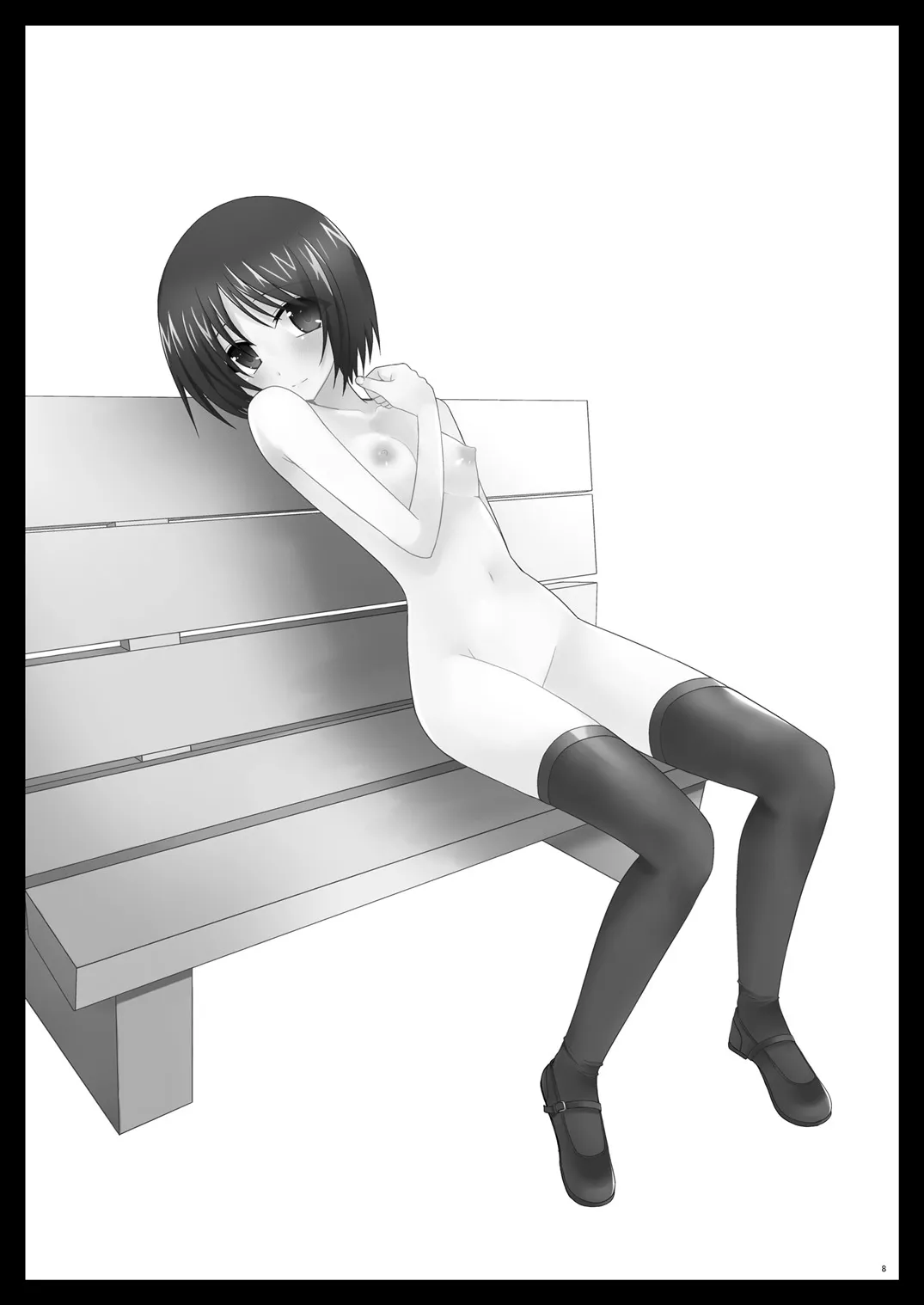 HentaiVN.net - Ảnh 8 - Cô gái thích khoả thân - Chap 11 (hết) [Roshutsu Shoujo Yuugi] - Chap 4