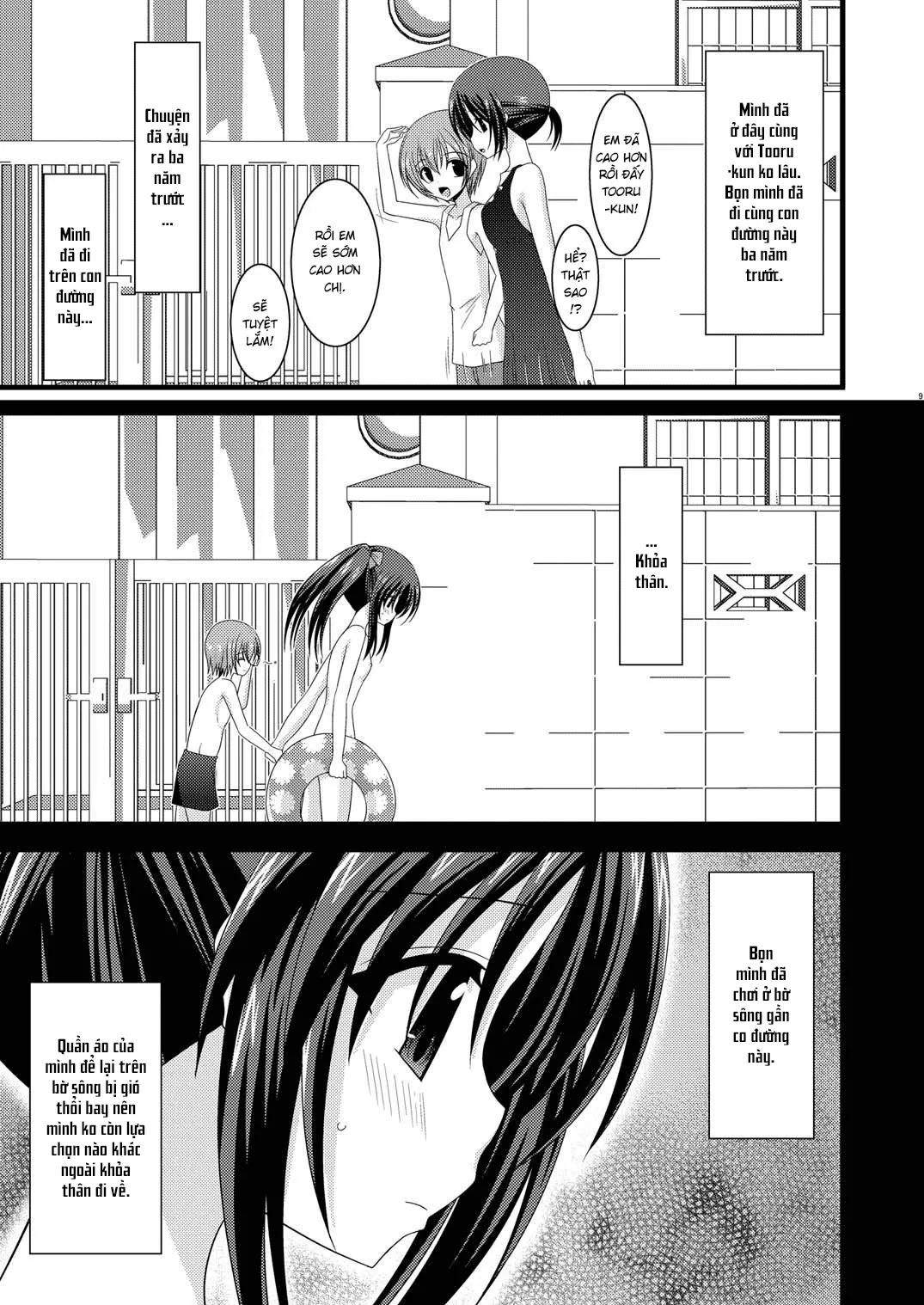 HentaiVN.net - Ảnh 9 - Cô gái thích khoả thân - Chap 11 (hết) [Roshutsu Shoujo Yuugi] - Chap 5