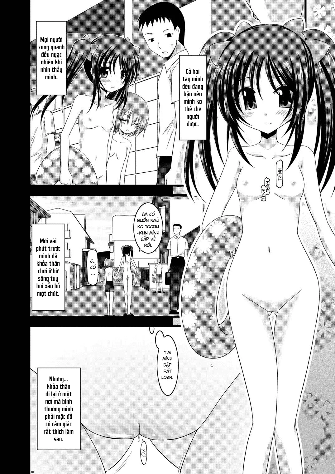 HentaiVN.net - Ảnh 10 - Cô gái thích khoả thân - Chap 11 (hết) [Roshutsu Shoujo Yuugi] - Chap 5