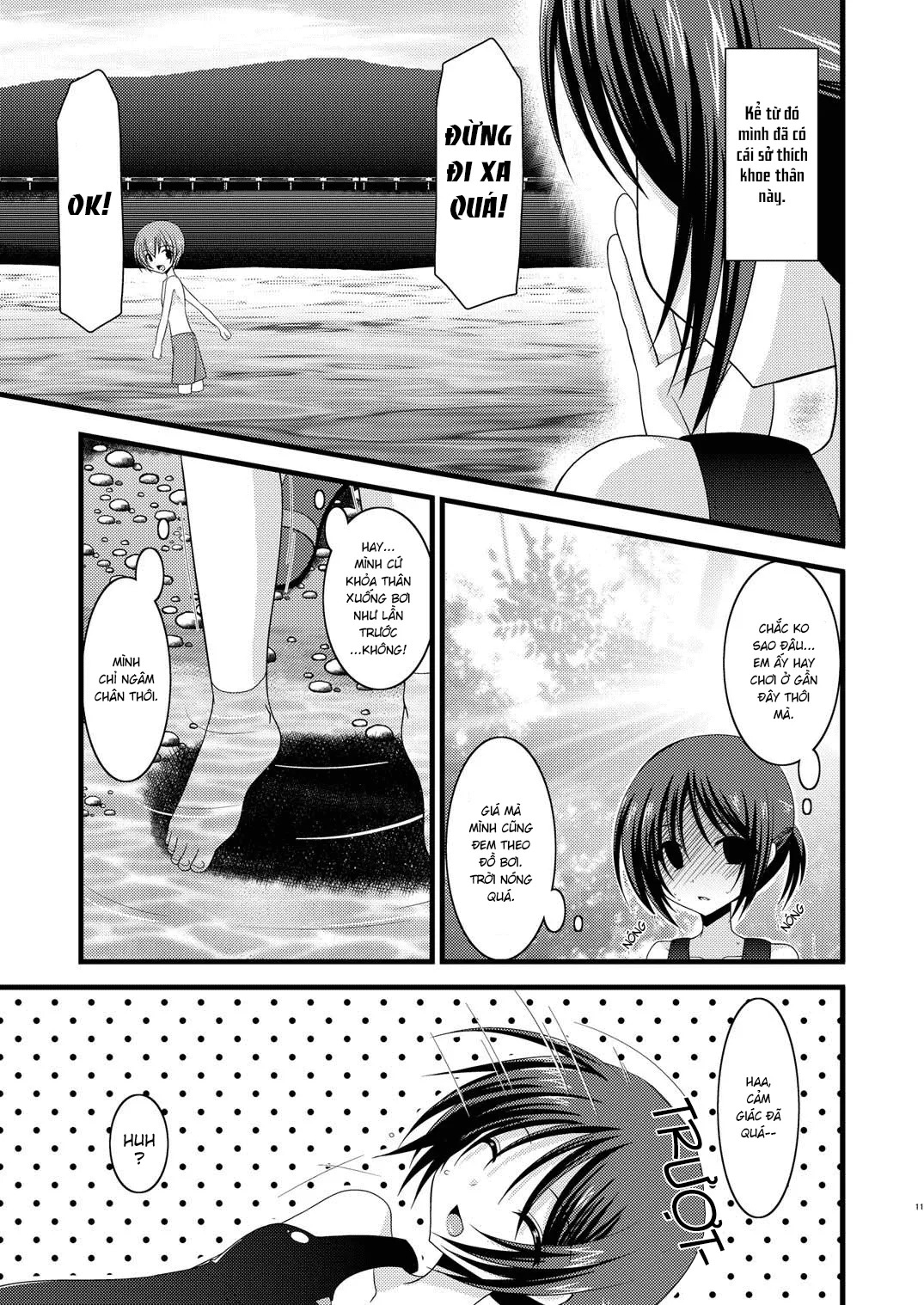 HentaiVN.net - Ảnh 11 - Cô gái thích khoả thân - Chap 11 (hết) [Roshutsu Shoujo Yuugi] - Chap 5
