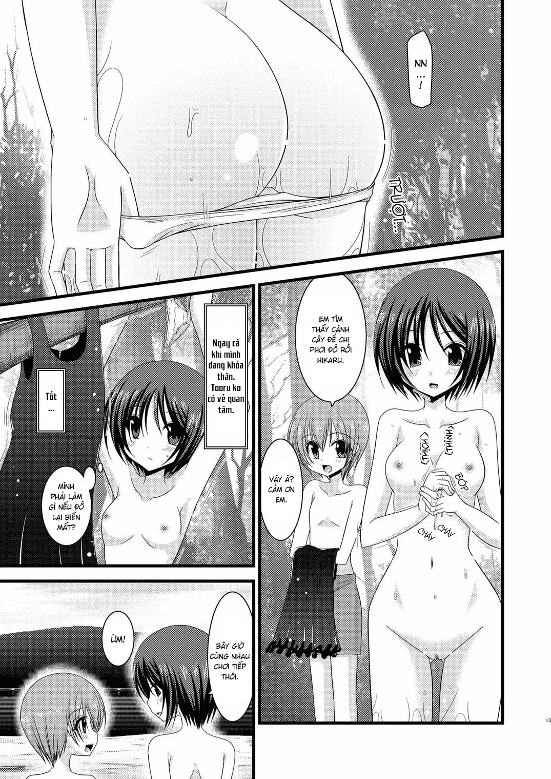 HentaiVN.net - Ảnh 13 - Cô gái thích khoả thân - Chap 11 (hết) [Roshutsu Shoujo Yuugi] - Chap 5