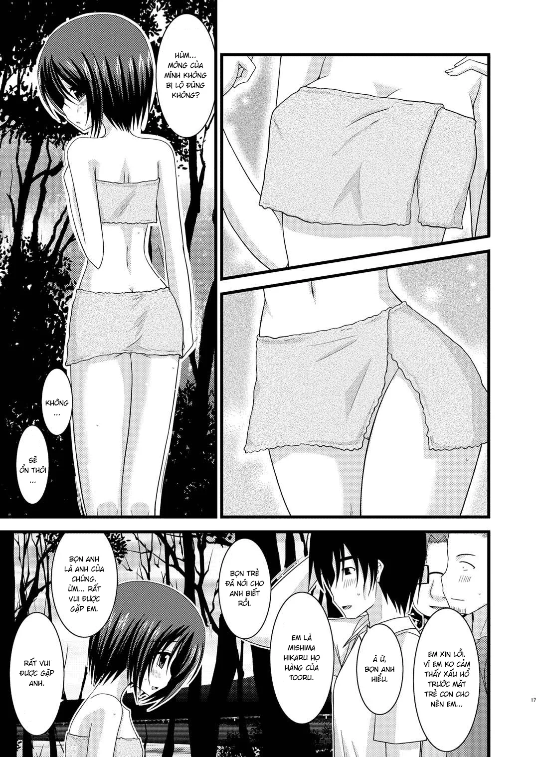 HentaiVN.net - Ảnh 17 - Cô gái thích khoả thân - Chap 11 (hết) [Roshutsu Shoujo Yuugi] - Chap 5