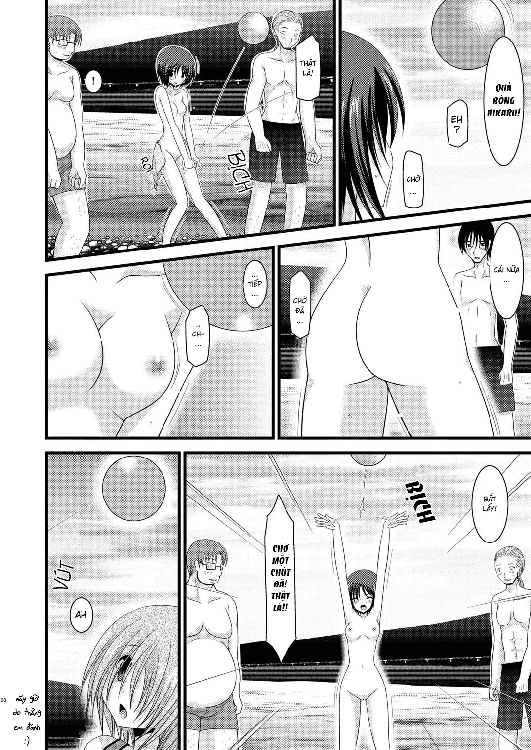 HentaiVN.net - Ảnh 20 - Cô gái thích khoả thân - Chap 11 (hết) [Roshutsu Shoujo Yuugi] - Chap 5