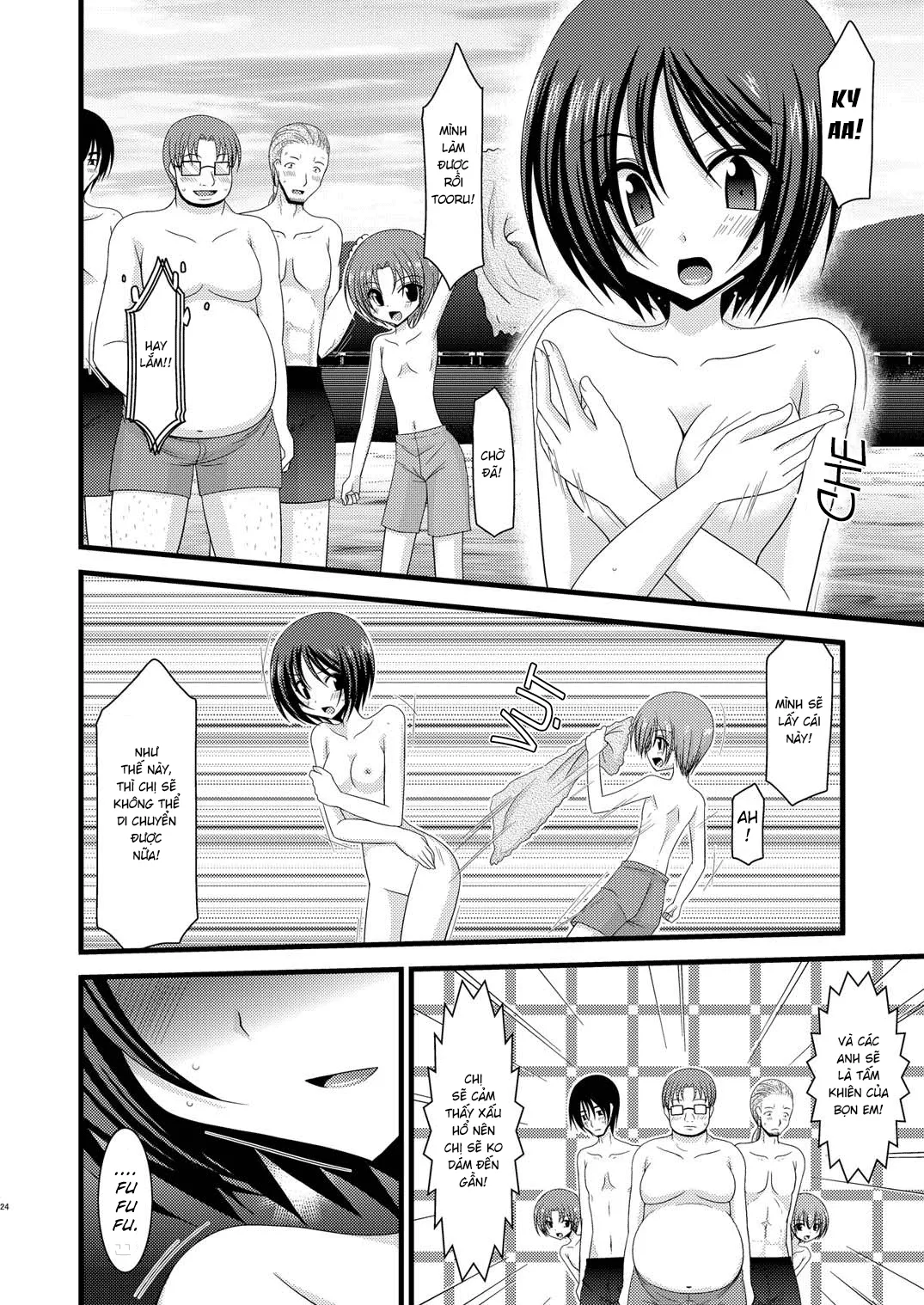 HentaiVN.net - Ảnh 24 - Cô gái thích khoả thân - Chap 11 (hết) [Roshutsu Shoujo Yuugi] - Chap 5