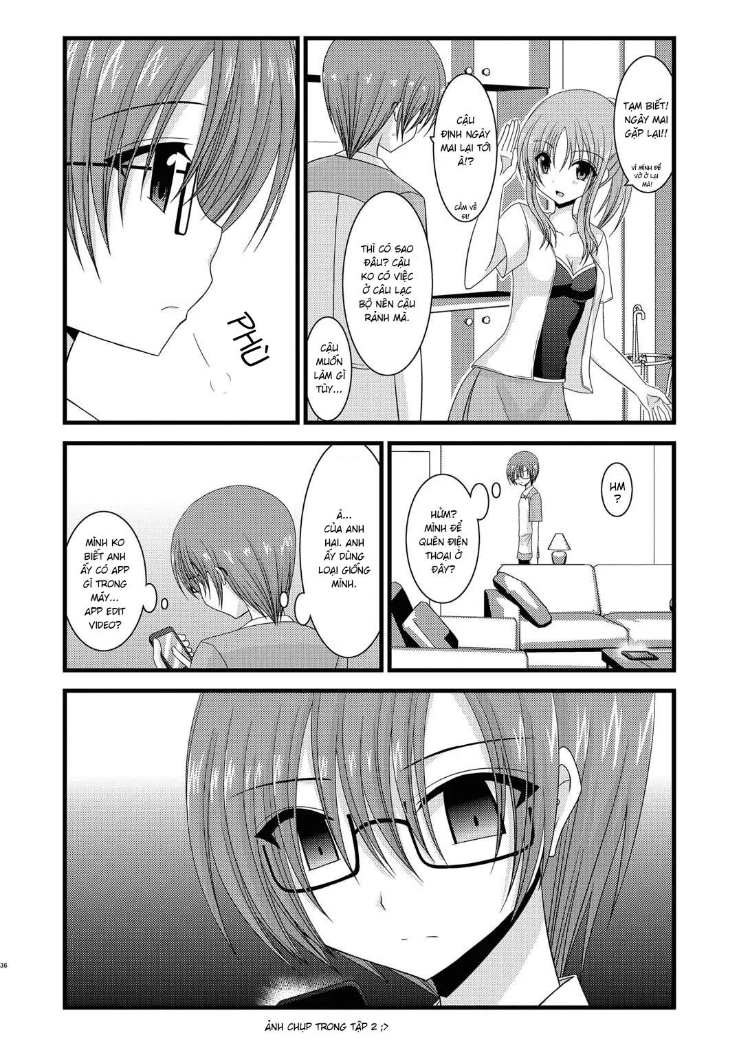 HentaiVN.net - Ảnh 36 - Cô gái thích khoả thân - Chap 11 (hết) [Roshutsu Shoujo Yuugi] - Chap 5