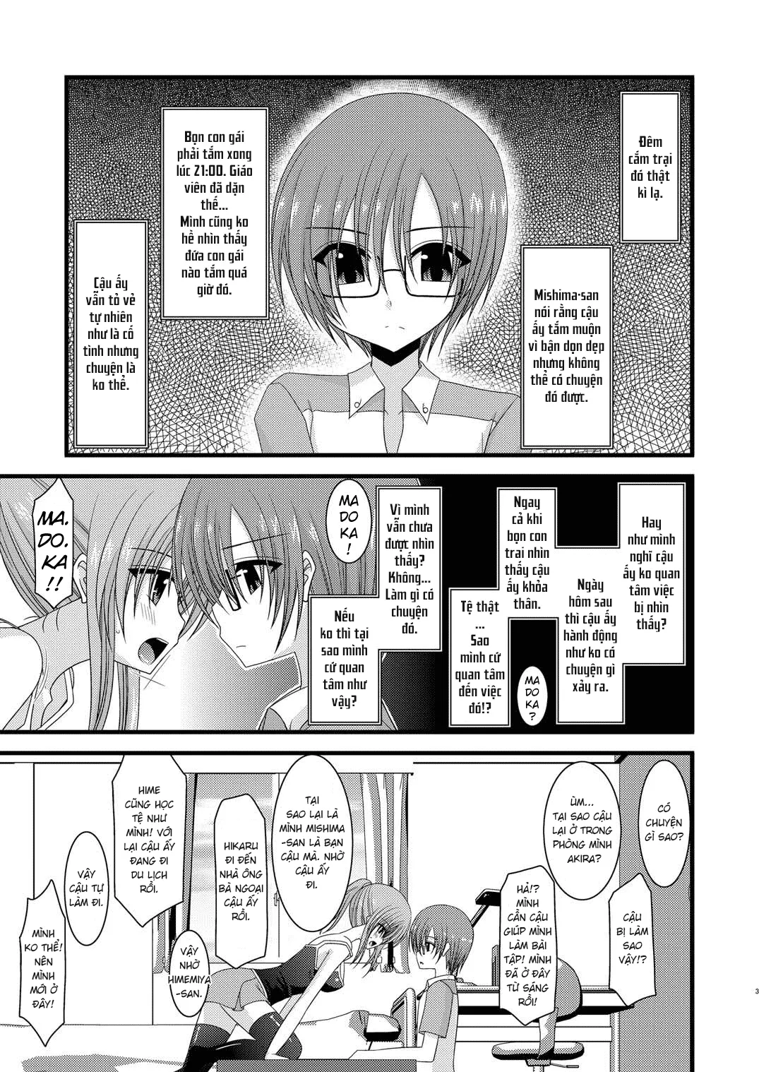 HentaiVN.net - Ảnh 3 - Cô gái thích khoả thân - Chap 11 (hết) [Roshutsu Shoujo Yuugi] - Chap 5