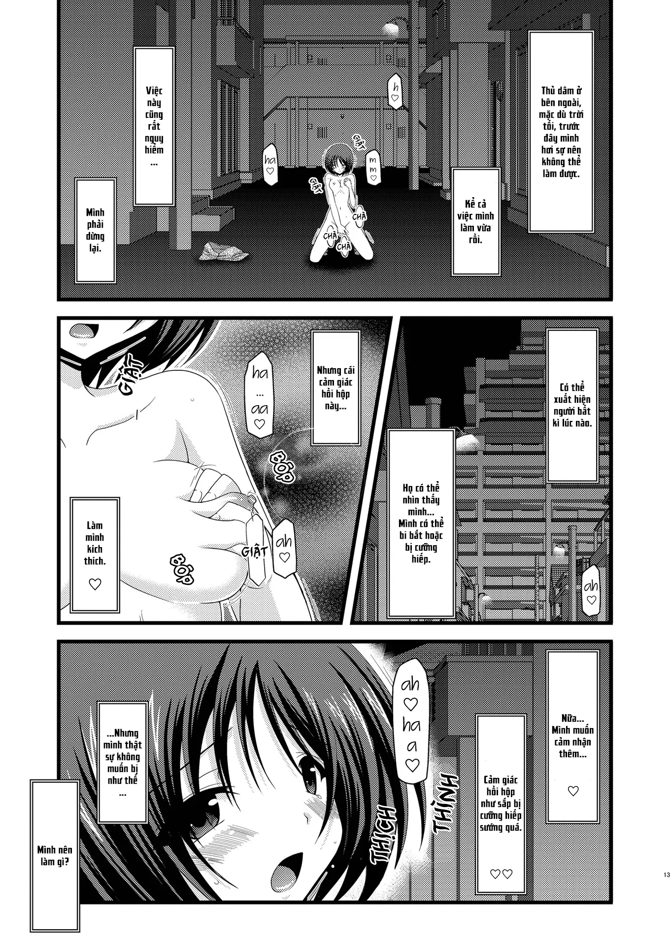 HentaiVN.net - Ảnh 13 - Cô gái thích khoả thân - Chap 11 (hết) [Roshutsu Shoujo Yuugi] - Chap 6
