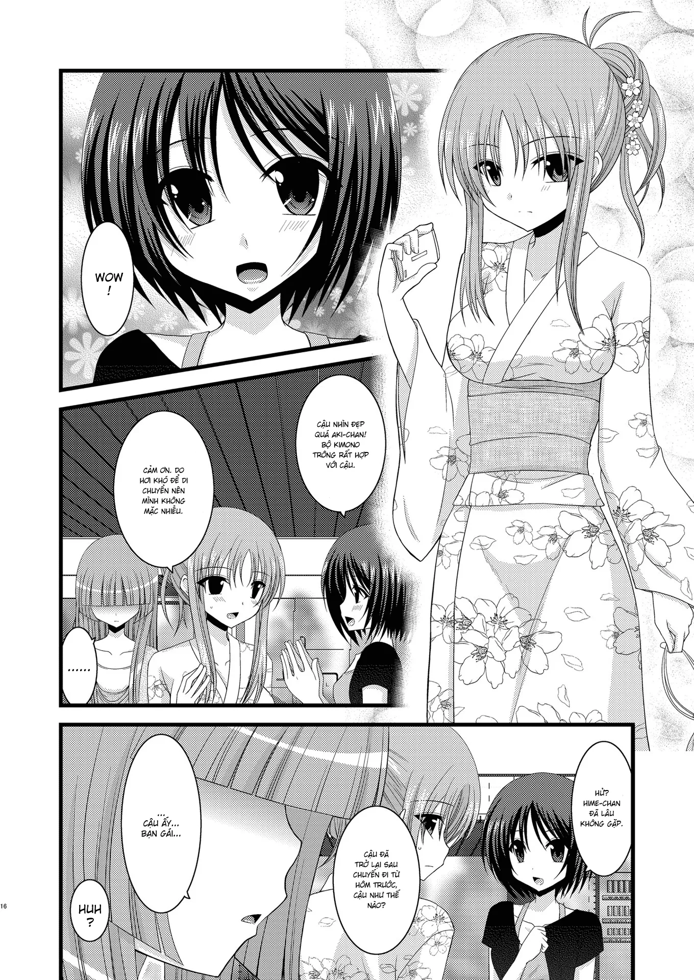 HentaiVN.net - Ảnh 16 - Cô gái thích khoả thân - Chap 11 (hết) [Roshutsu Shoujo Yuugi] - Chap 6