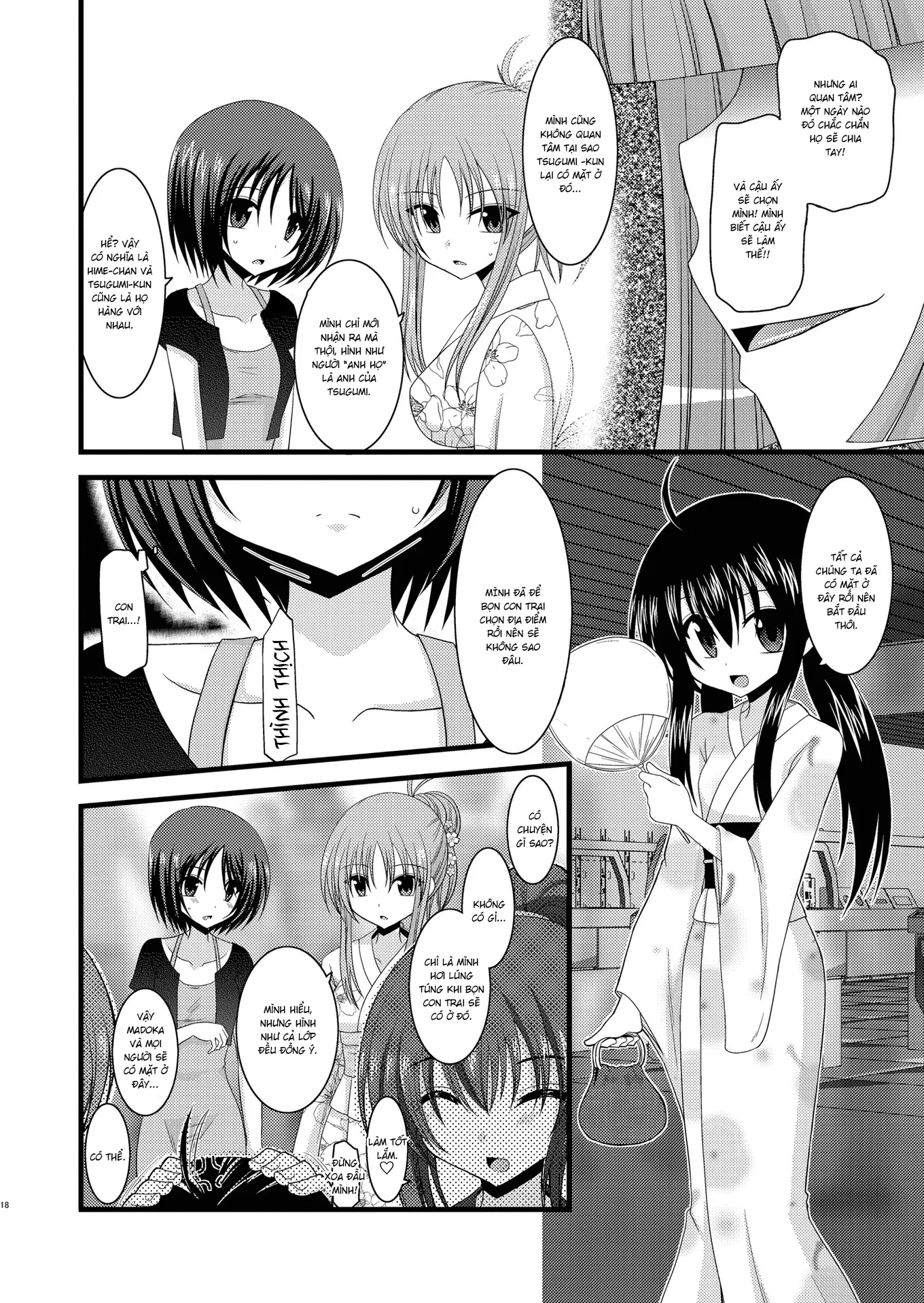 HentaiVN.net - Ảnh 18 - Cô gái thích khoả thân - Chap 11 (hết) [Roshutsu Shoujo Yuugi] - Chap 6