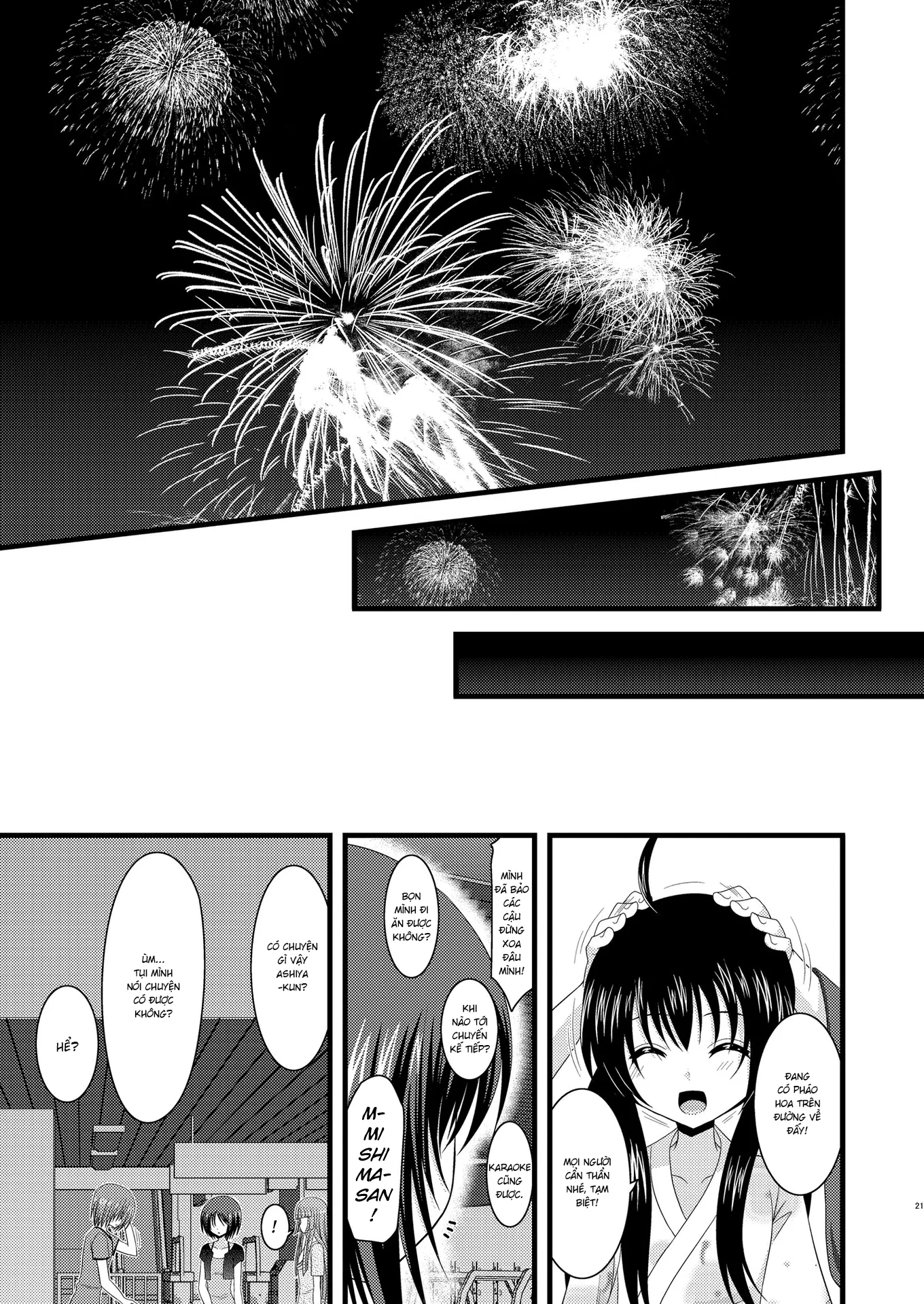 HentaiVN.net - Ảnh 21 - Cô gái thích khoả thân - Chap 11 (hết) [Roshutsu Shoujo Yuugi] - Chap 6