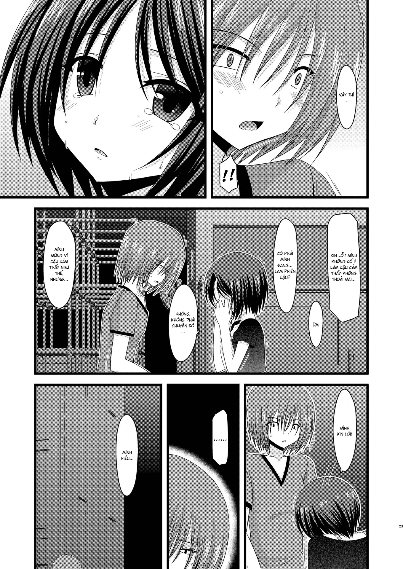 HentaiVN.net - Ảnh 23 - Cô gái thích khoả thân - Chap 11 (hết) [Roshutsu Shoujo Yuugi] - Chap 6