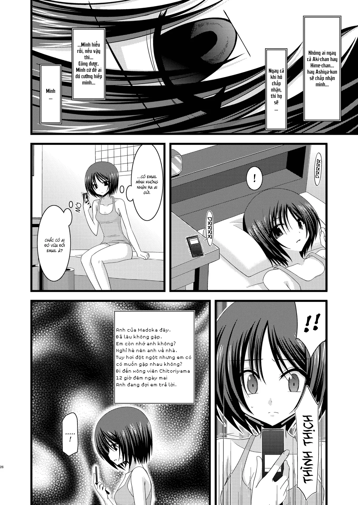 HentaiVN.net - Ảnh 26 - Cô gái thích khoả thân - Chap 11 (hết) [Roshutsu Shoujo Yuugi] - Chap 6