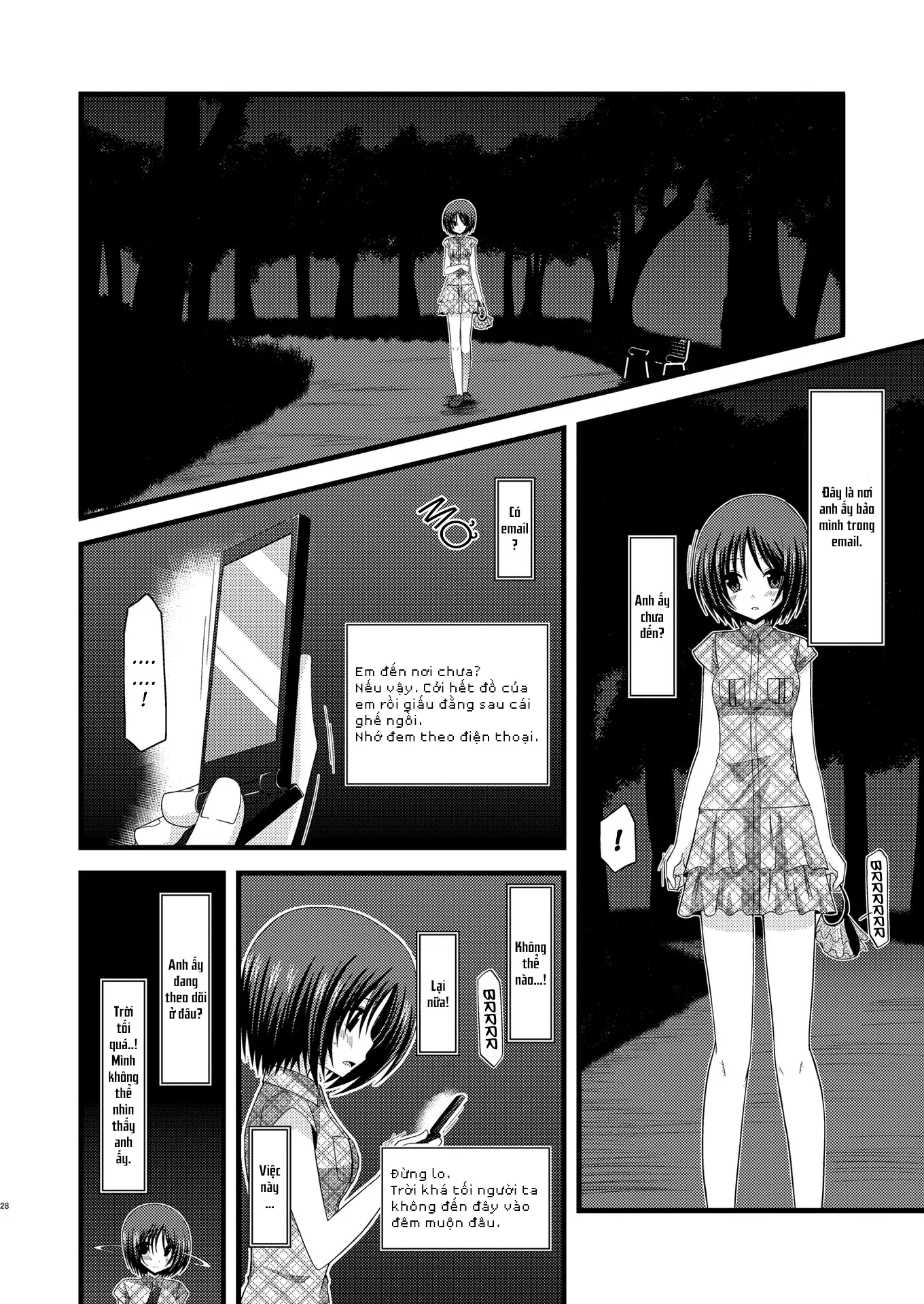 HentaiVN.net - Ảnh 28 - Cô gái thích khoả thân - Chap 11 (hết) [Roshutsu Shoujo Yuugi] - Chap 6