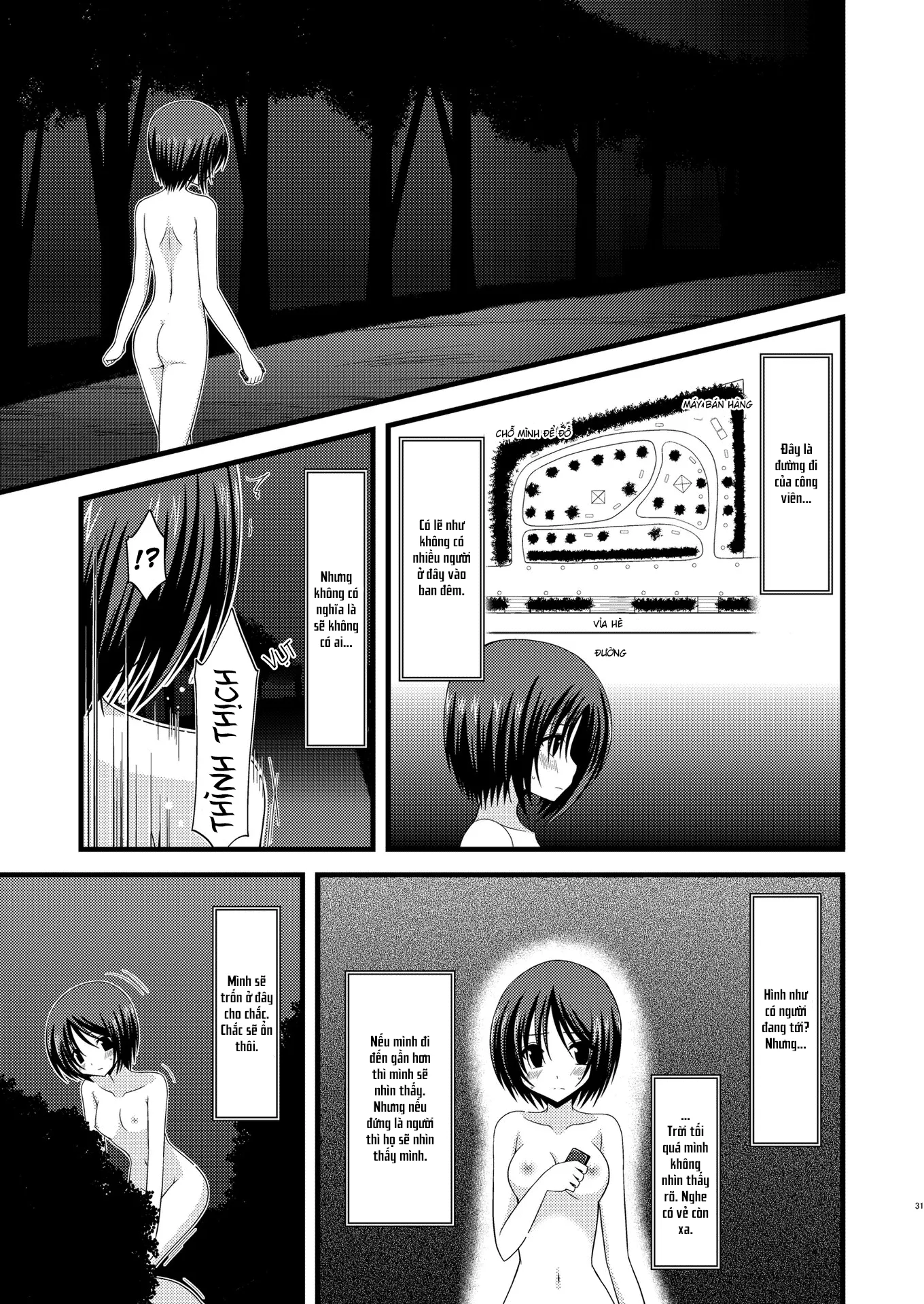 HentaiVN.net - Ảnh 31 - Cô gái thích khoả thân - Chap 11 (hết) [Roshutsu Shoujo Yuugi] - Chap 6