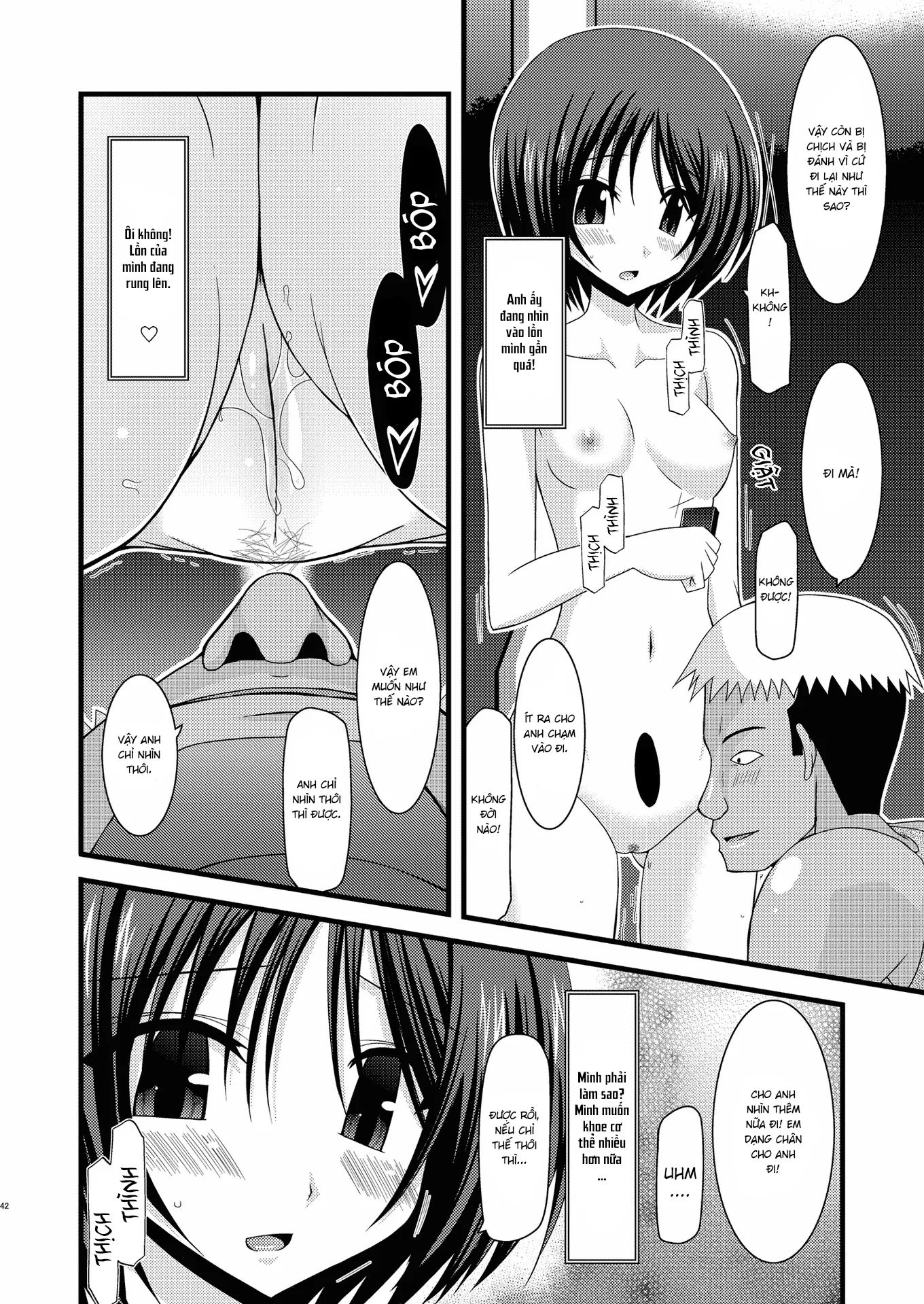 HentaiVN.net - Ảnh 42 - Cô gái thích khoả thân - Chap 11 (hết) [Roshutsu Shoujo Yuugi] - Chap 6